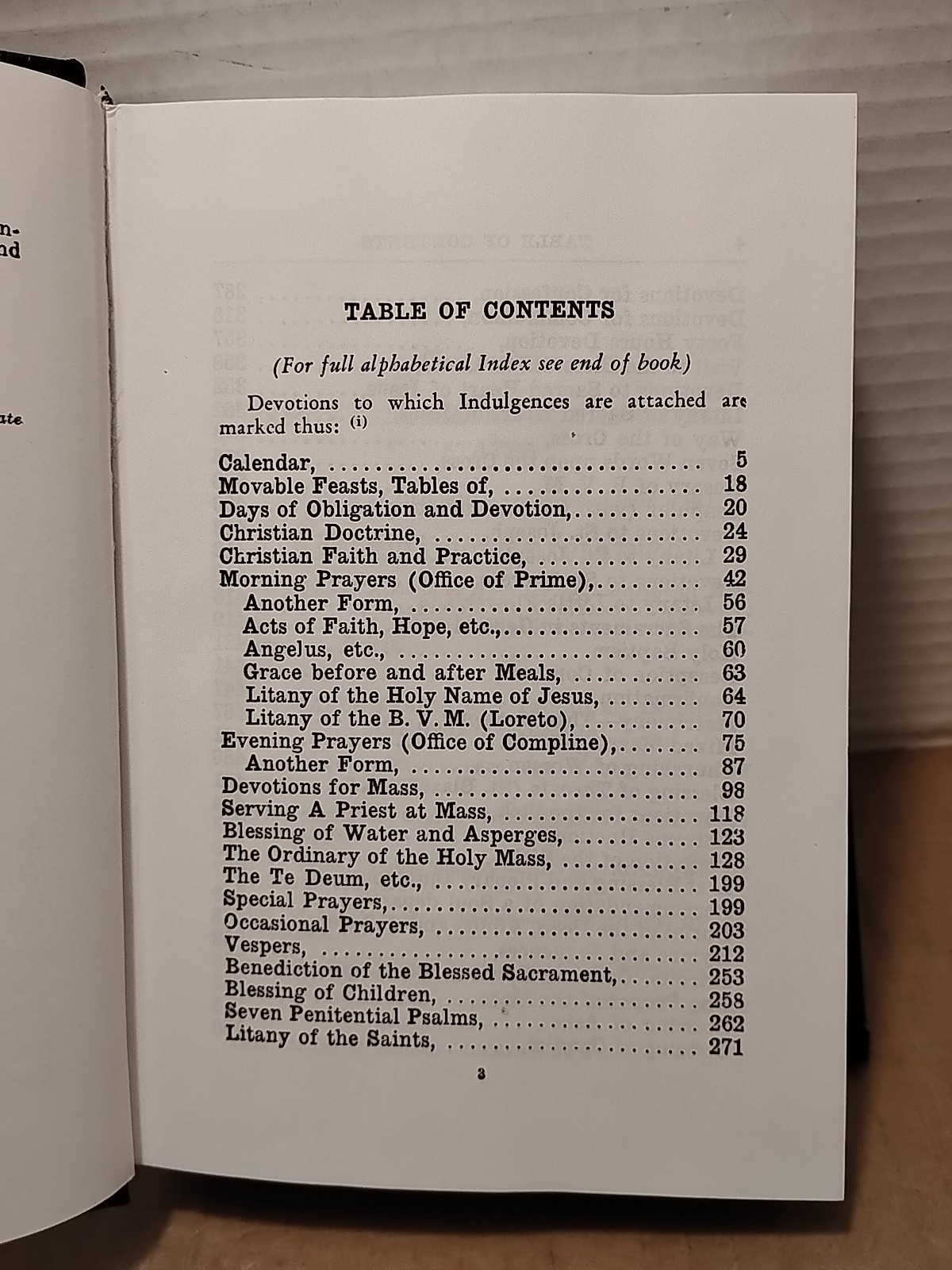 Baltimore Book of Prayers by Third Plenary Council of Baltimore Staff – 1995 HC