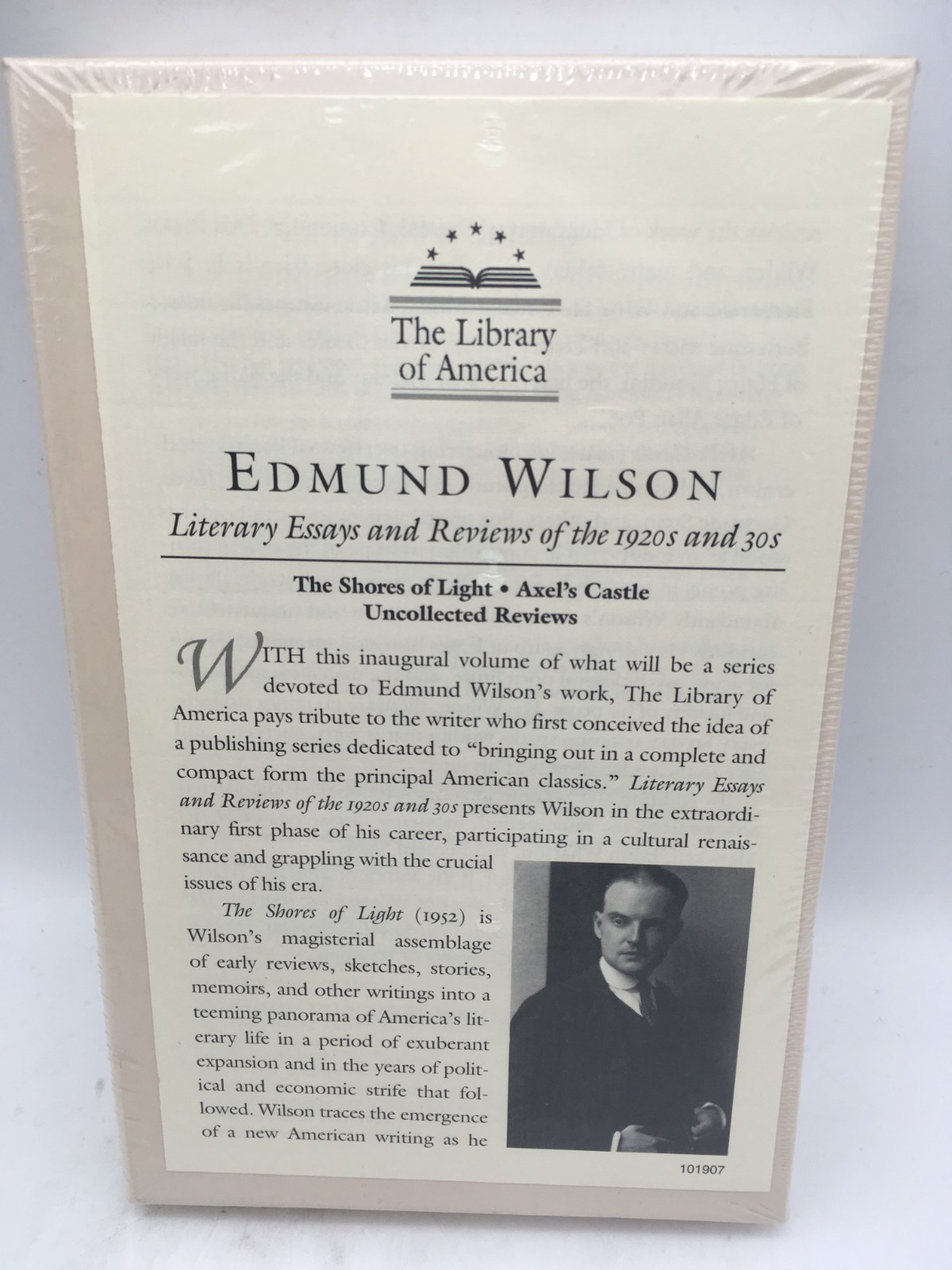 SEALED Edmund Wilson Literary Essays & Reviews 1920s-30s Library of America