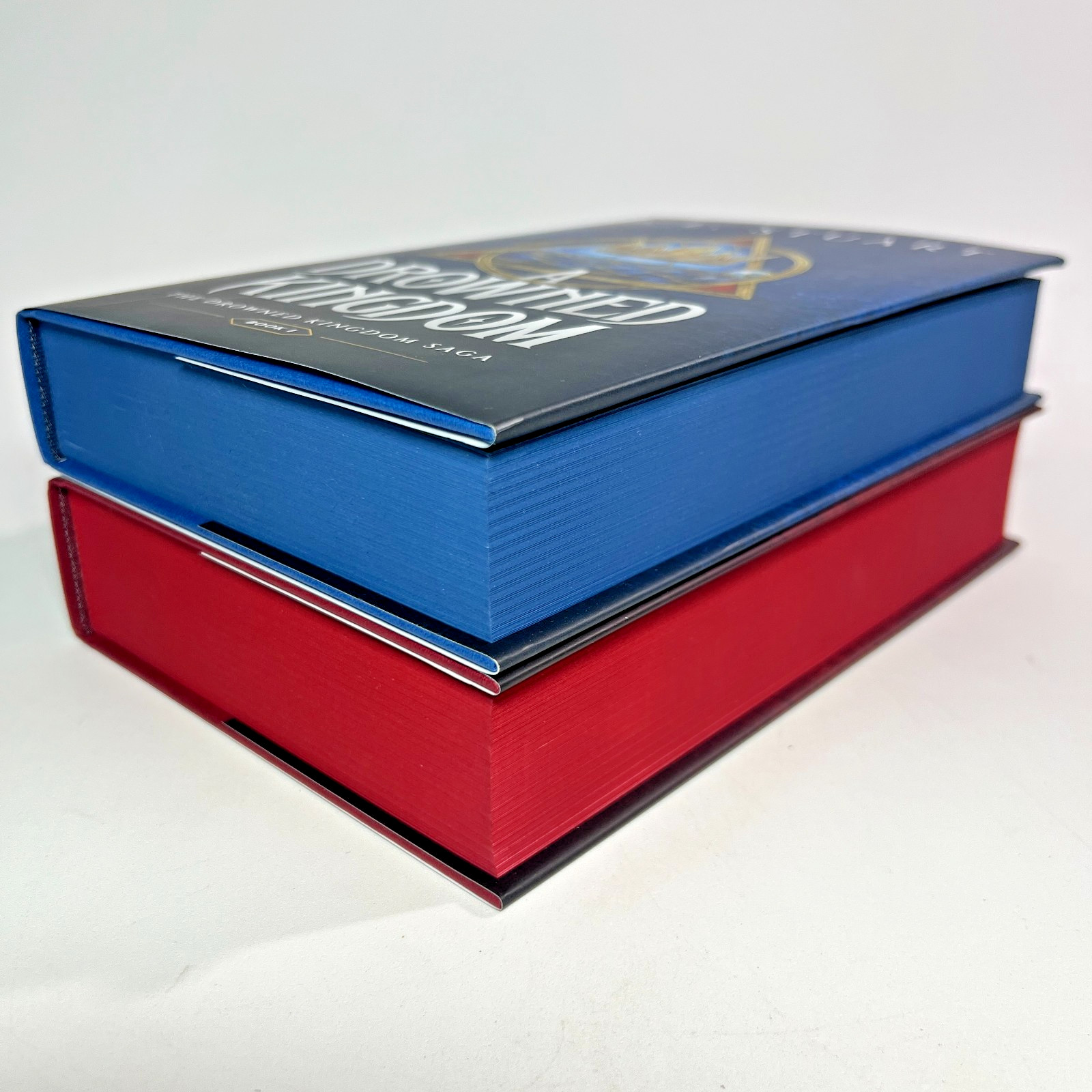 The Drowned Kingdom Saga Books I & II PL Stuart SIGNED 1st Broken Binding Set