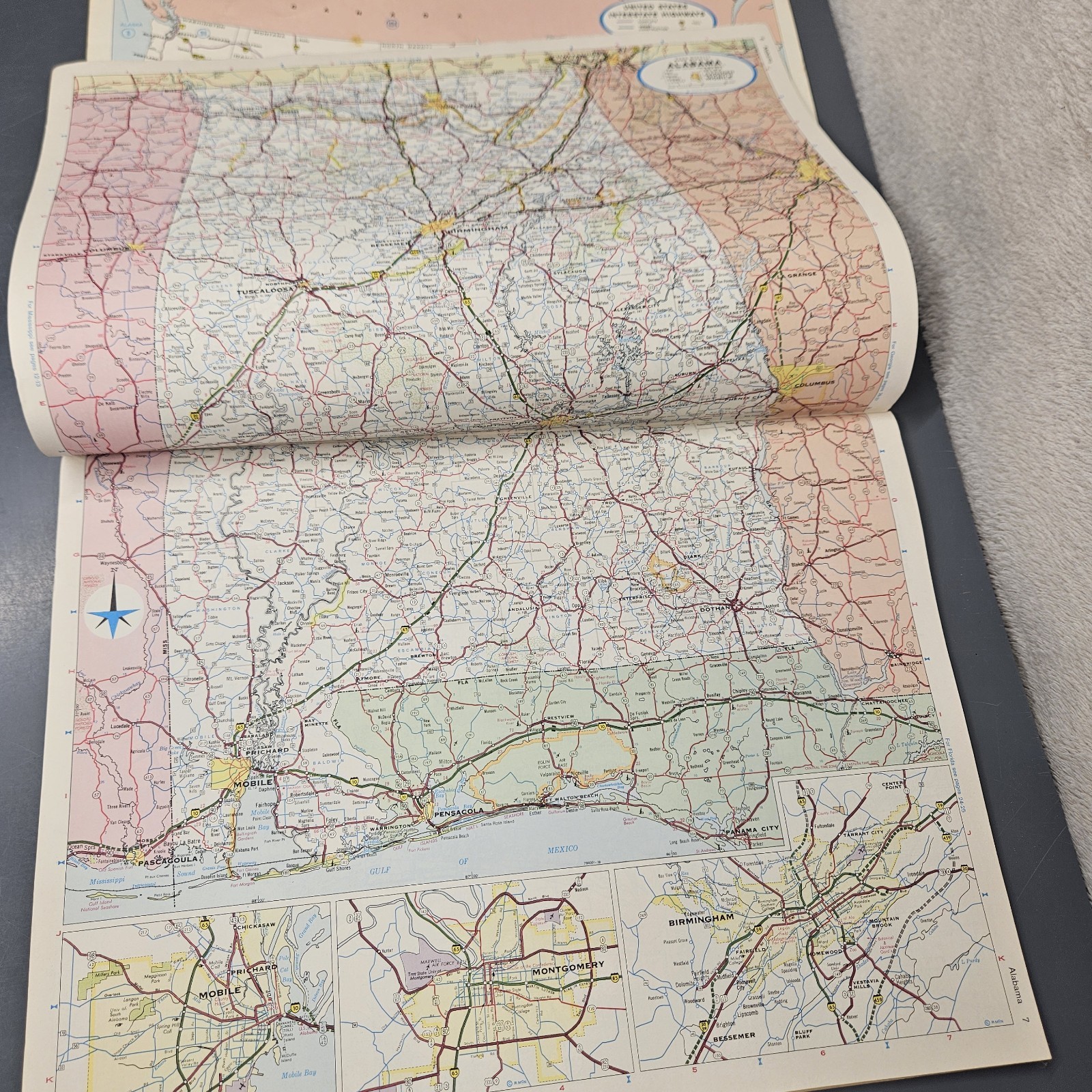 Rand McNally Road Atlas US Mexico Canada 1978 Maps National Parks Special Maps
