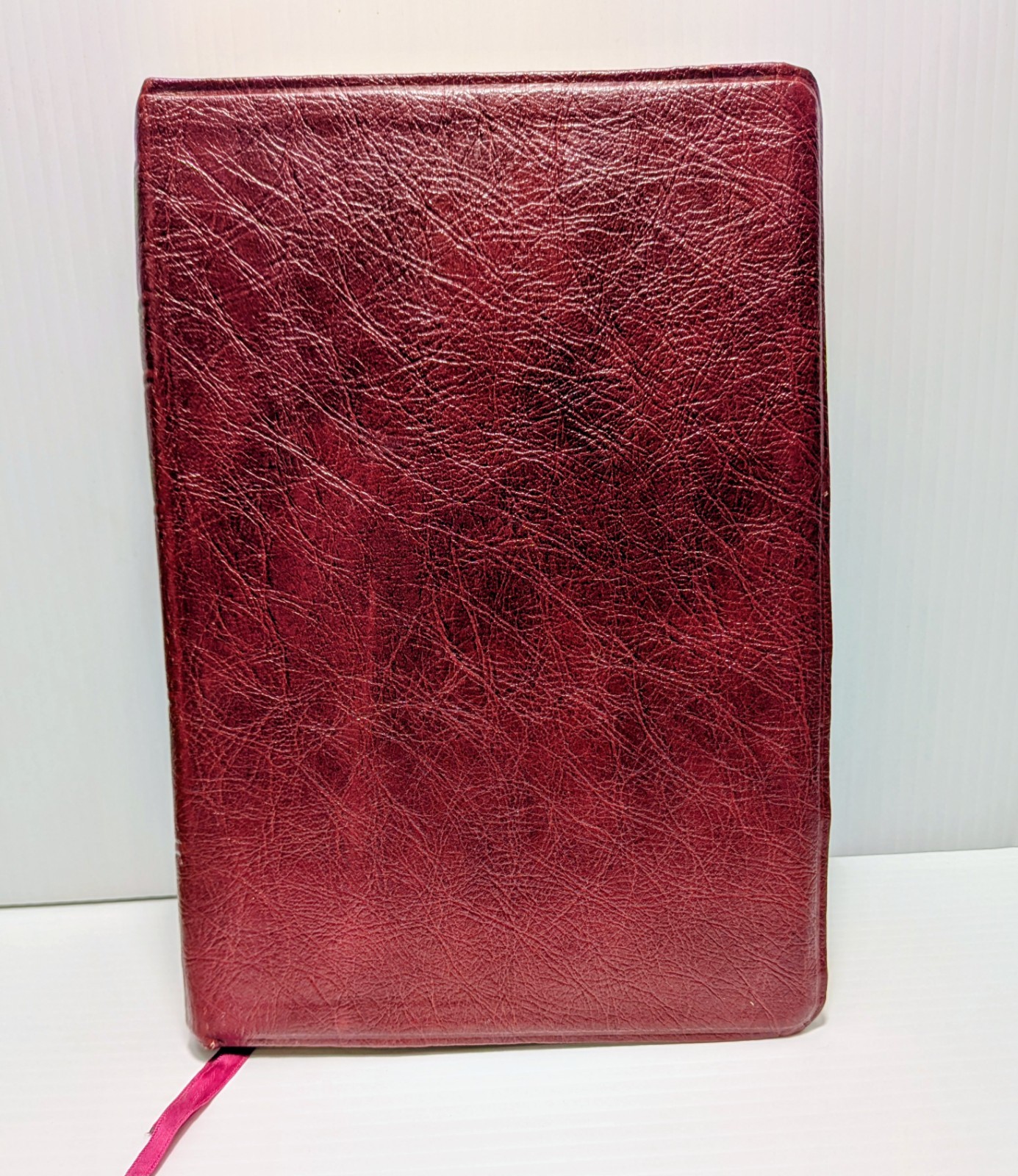 Liberty Annotated Study Bible KJV Genuine Leather Jerry Falwell Baptist Rare OOP