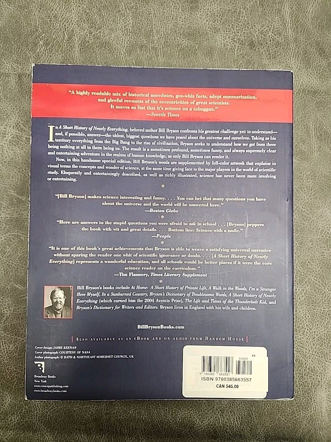 A Short History of Nearly Everything: Special Illustrated Edition by Bill Bryson