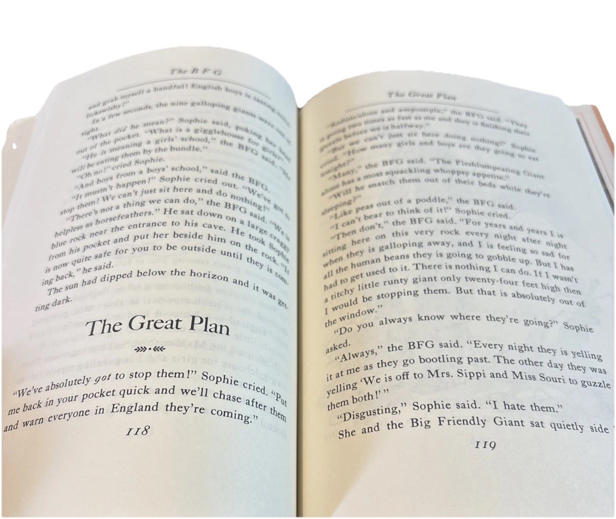 The BFG by Roald Dahl First American Edition/Later Print VG HCDJ