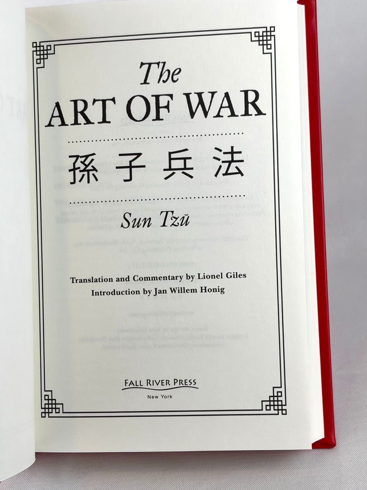 THE ART OF WAR by Sun Tzu Deluxe Faux Leather Flexi Bound Classics Brand NEW