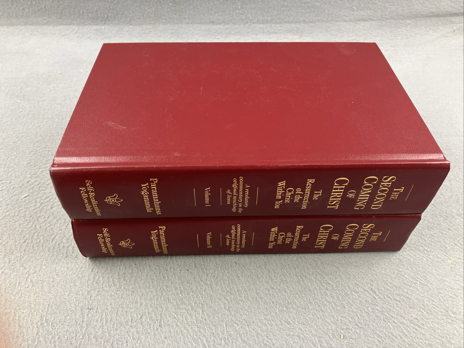 The Second Coming Of Christ Volume I & II Yogananda Paramahansa Boxed Set