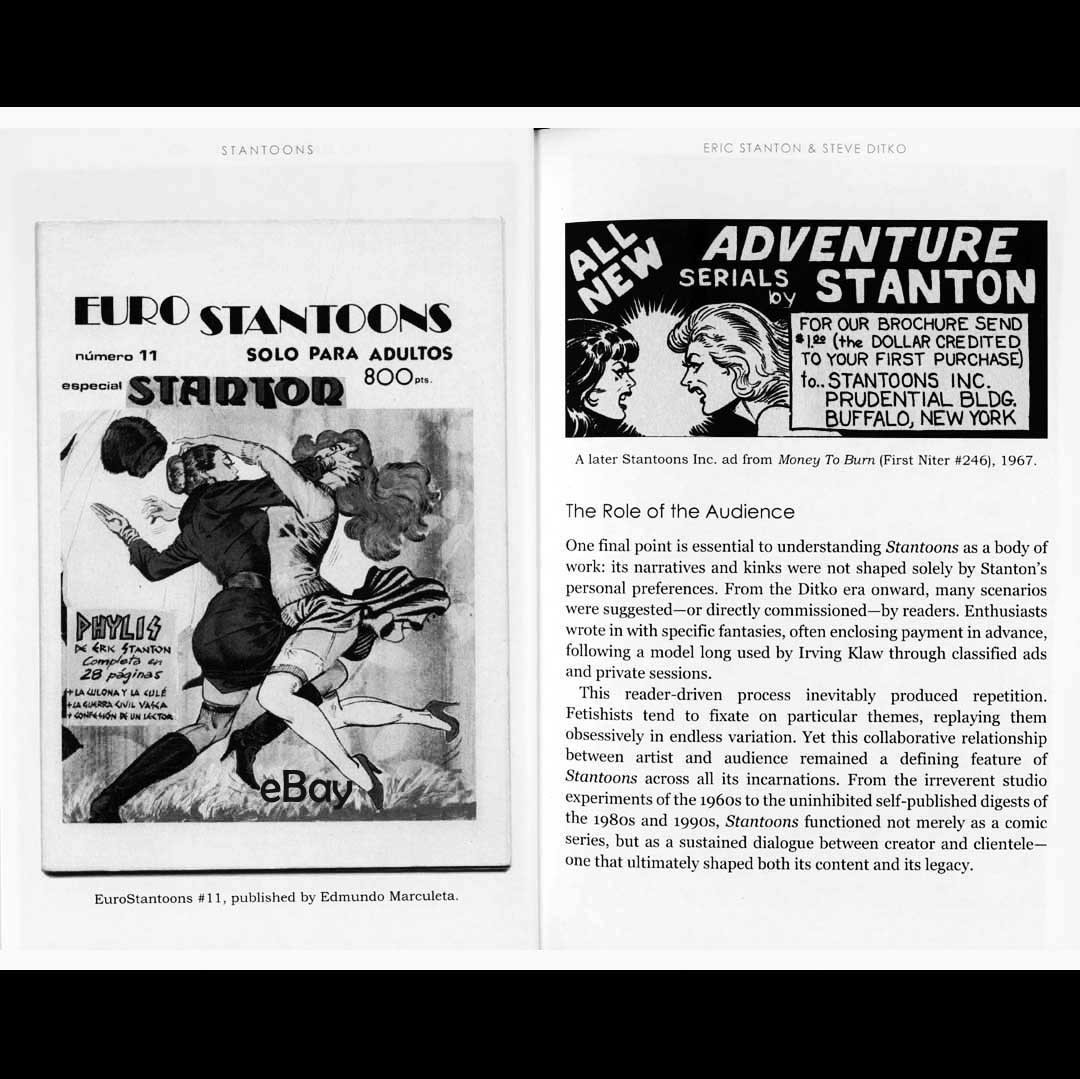 Eric Stanton, Steve Ditko: STANTOONS, (Steve Ditko: Spider-Man, Marvel Comics)