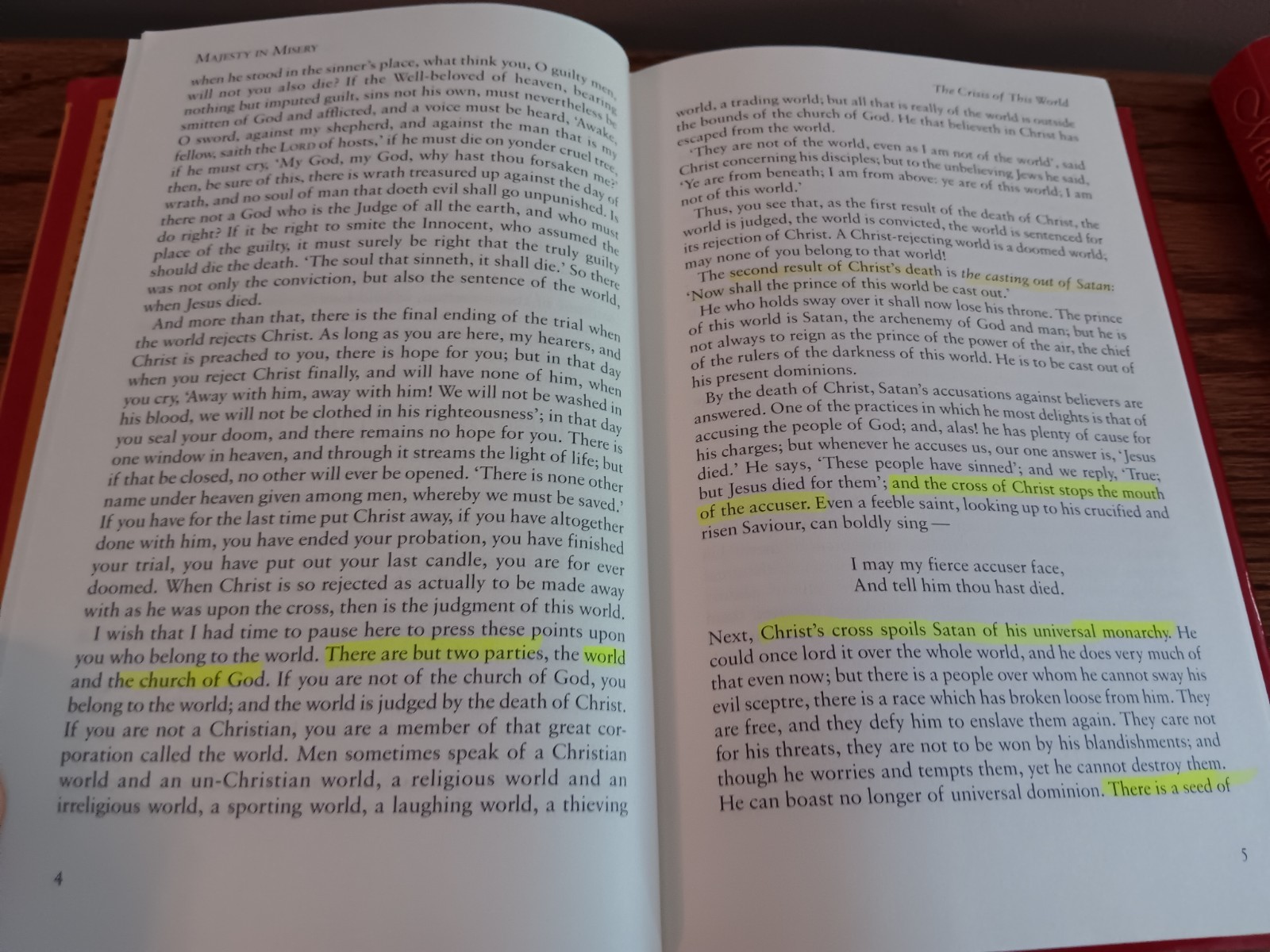 Majesty In Misery Volumes 1 & 2 C H Spurgeon Banner Of Truth (Read Description)