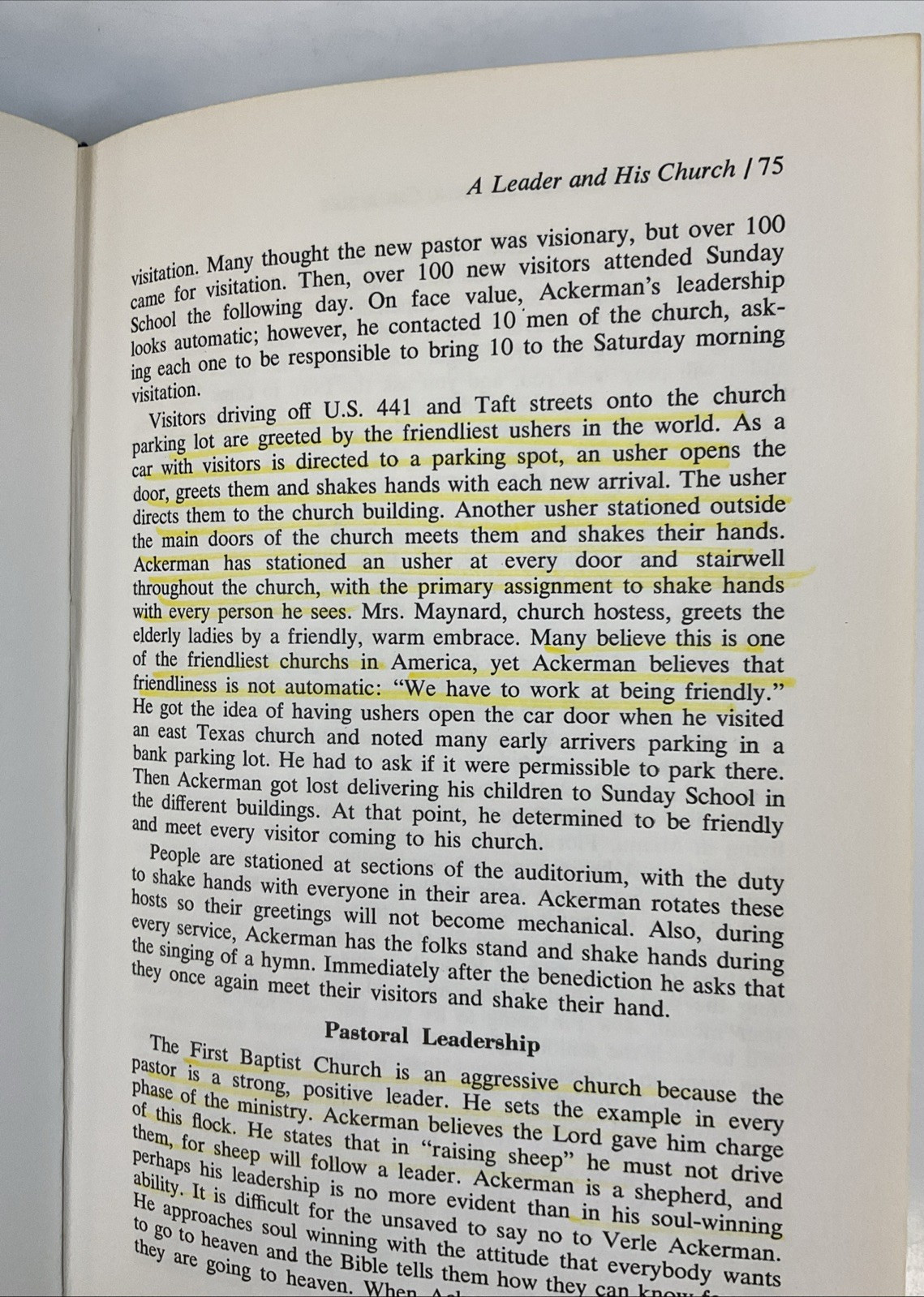 America’s Fastest Growing Churches by Elmer L. Towns 1972/HC