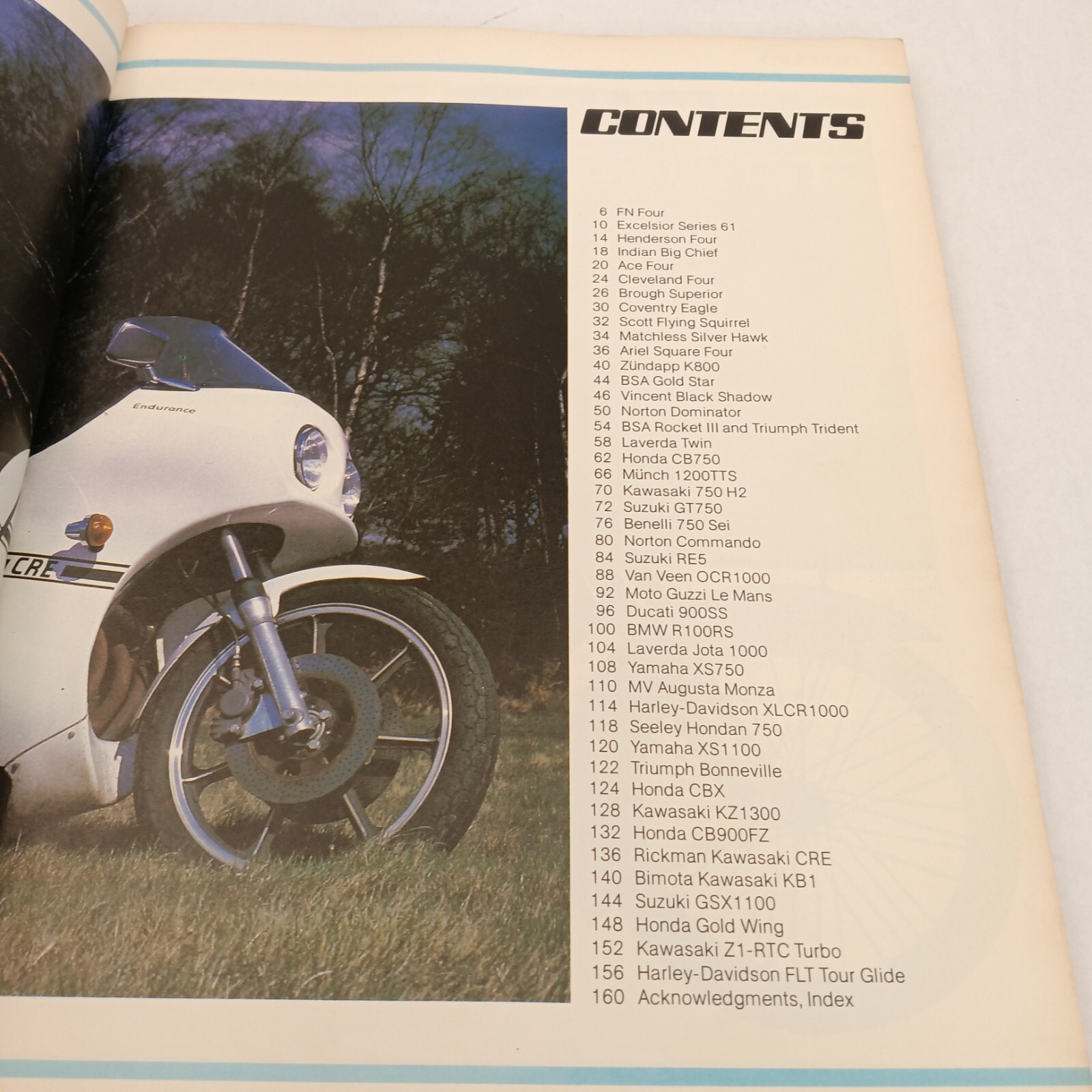 The Book of Superbikes Laurie Caddell Mike Winfield Indian Triumph Harley 1981