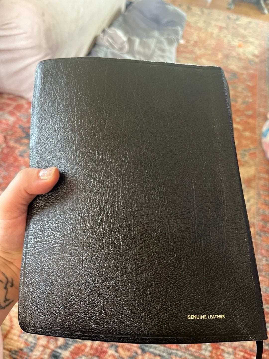 AMG Publishers Hebrew-Greek Key Word Study Bible NASB Genuine Leather