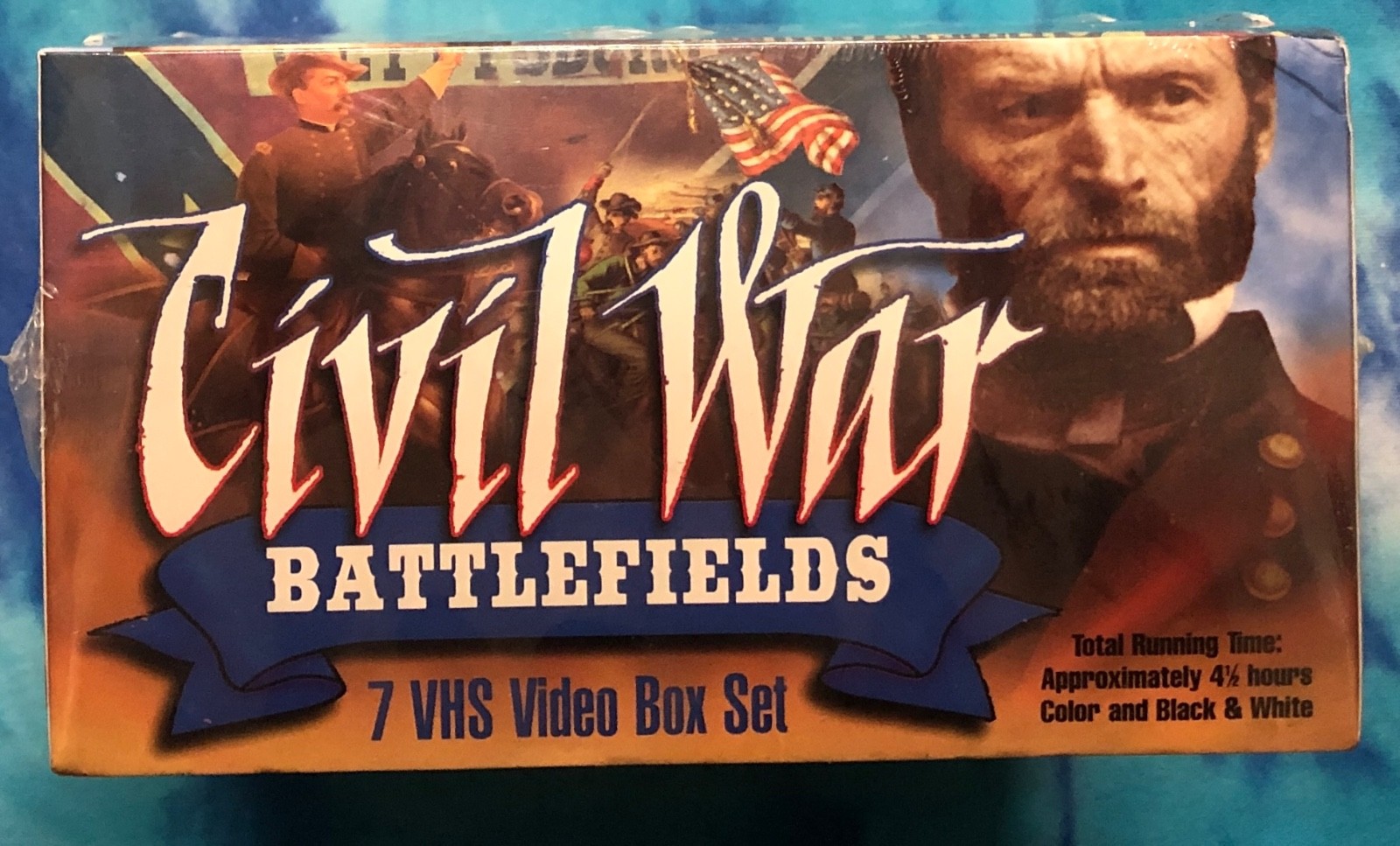 Civil War Battlefields / 7 Tape VHS Set / Getttysburg Bull Run Appomattox ++