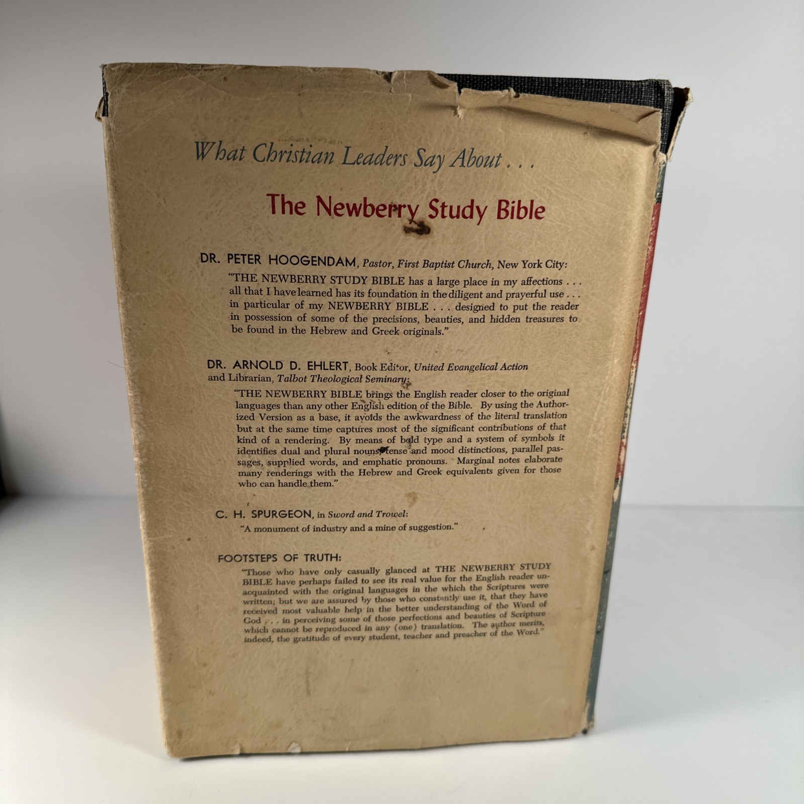 The Newberry Study Bible Large Type Reference Edition Vol 1 Genesis-Song Solomon