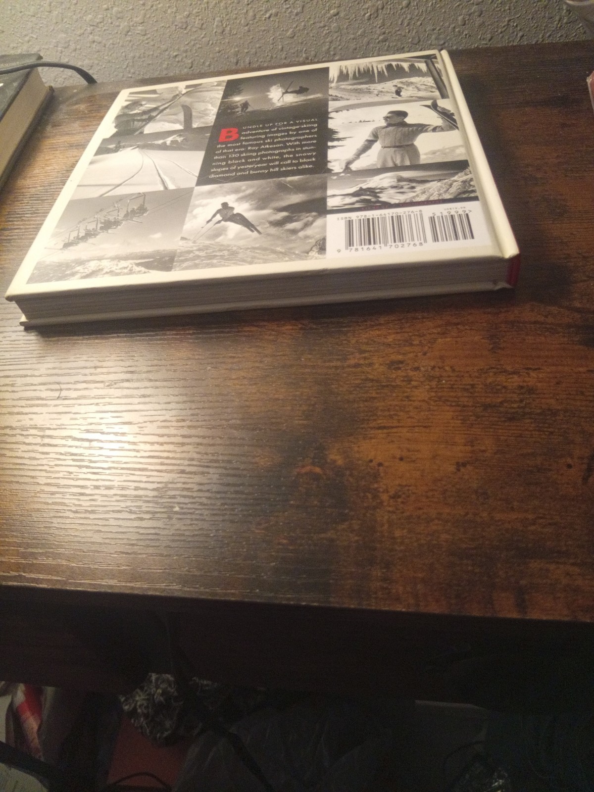 Vintage Skiing Book By Ray Atkeson, 1st Ed