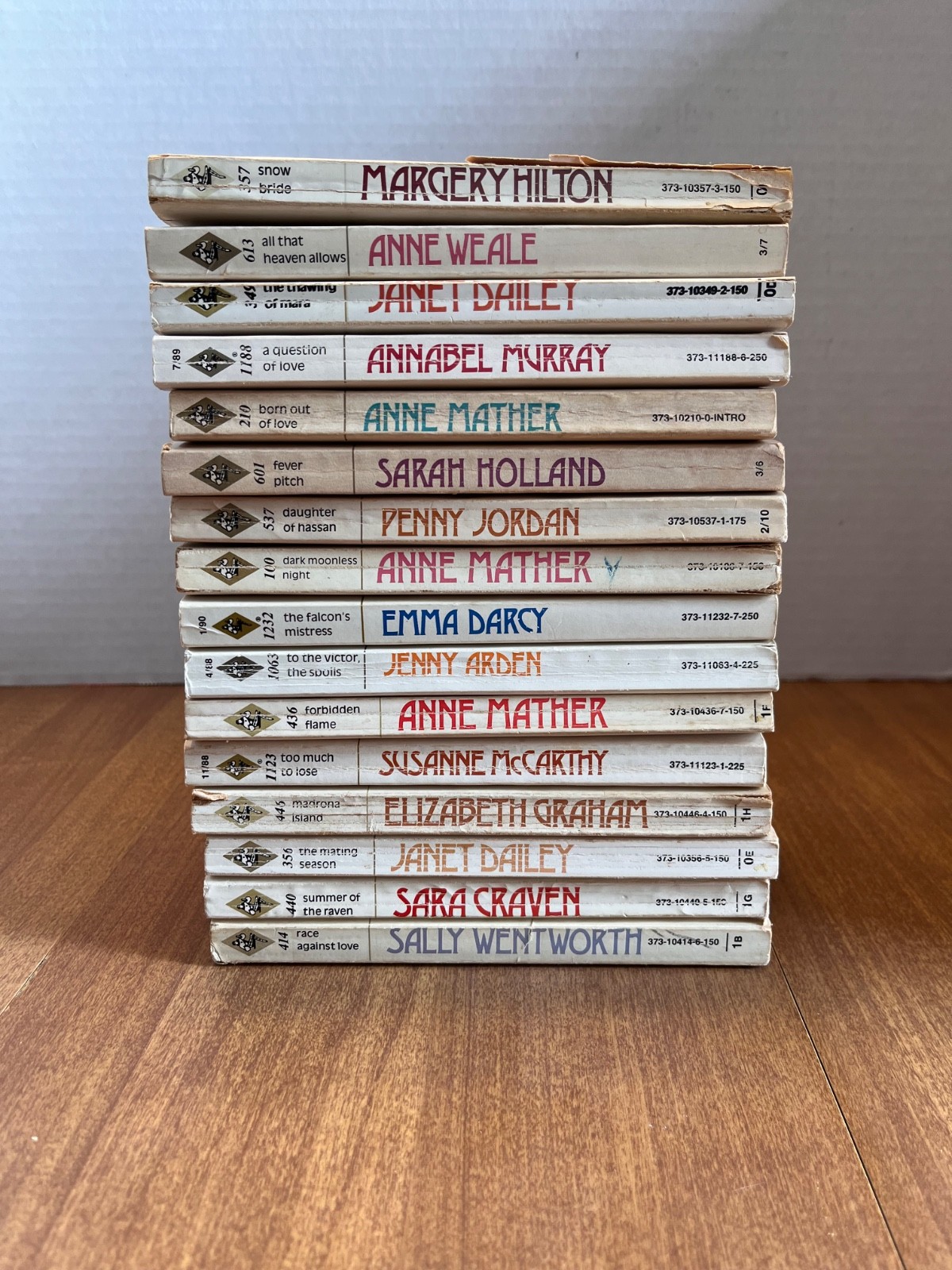 Harlequin Presents Romance Lot of 16 Paperback (See Photos for Titles)