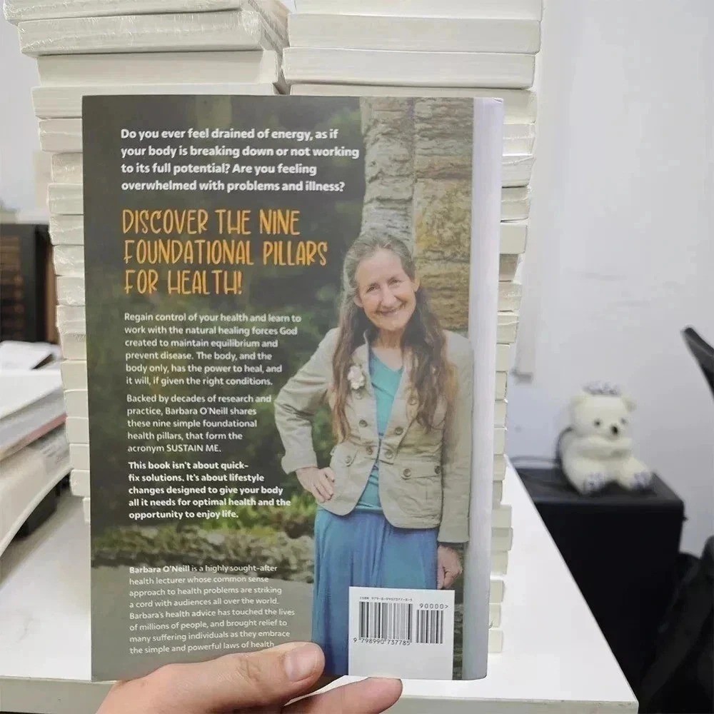 Sustain Me Book – Barbara O’Neill’s New Book Sealed In Hand – Free shipping Usa