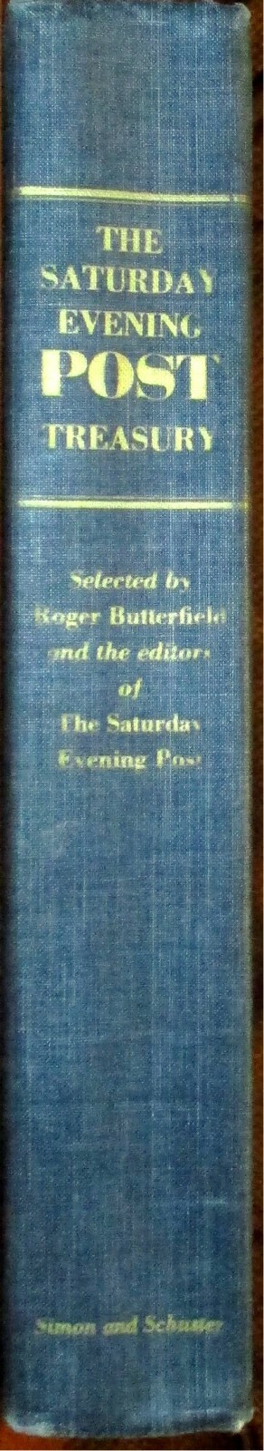 The Saturday Evening Post Treasury 1954 H/C 544 Pages NICE!!!!!!