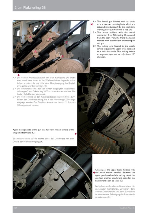 Nuts & Bolts Vol. 27 2 cm Flak 38 New Free Shipping
