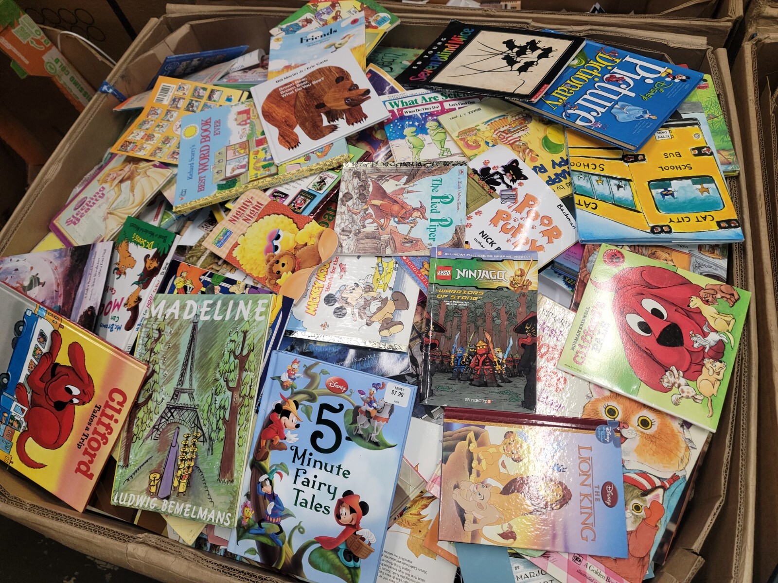 Lot of 30 Story Time Books for Kids Picture Daycare Childre MIX Assorted Bundle