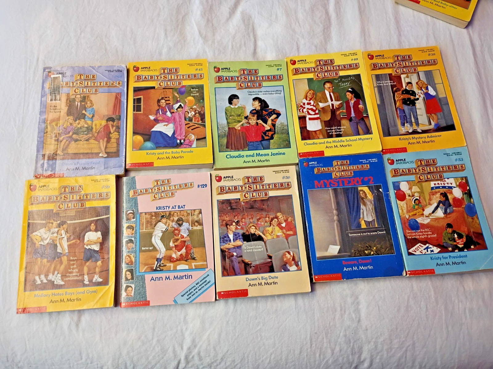 The Baby-Sitters Club Big Lot of 38 Vintage 1990’s Paperback Books Scholastic