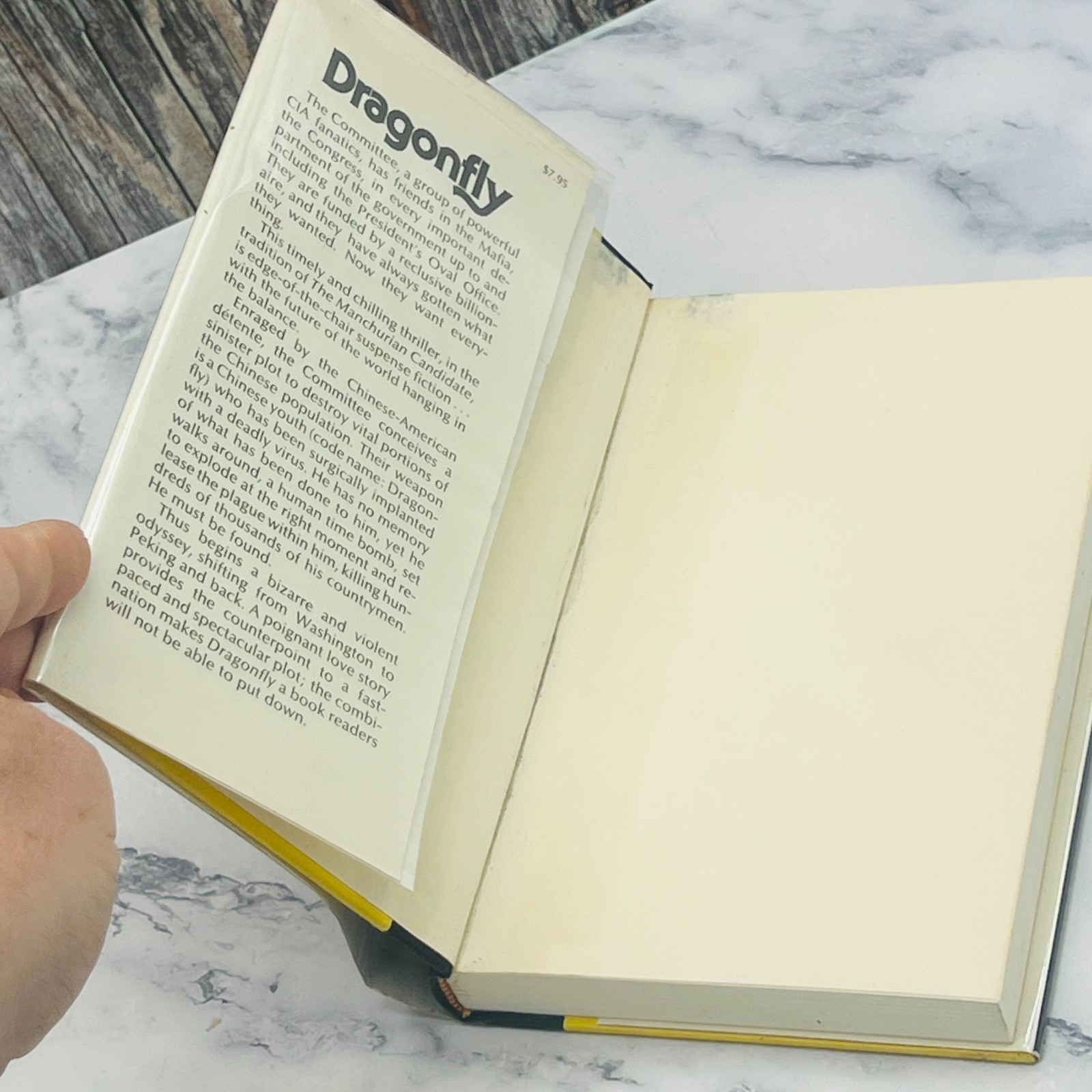 Dragonfly — K.R. Dwyer (Dean R. Koontz) 1975 First Edition Hardcover DJ Mystery