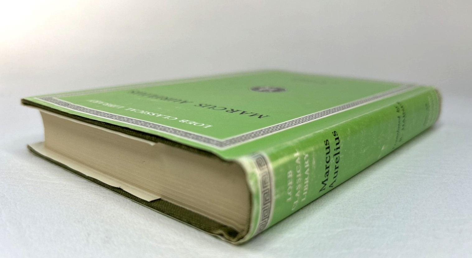 Marcus Aurelius Loeb Classical Library Hardcover Book Dust Jacket 1987 Edition