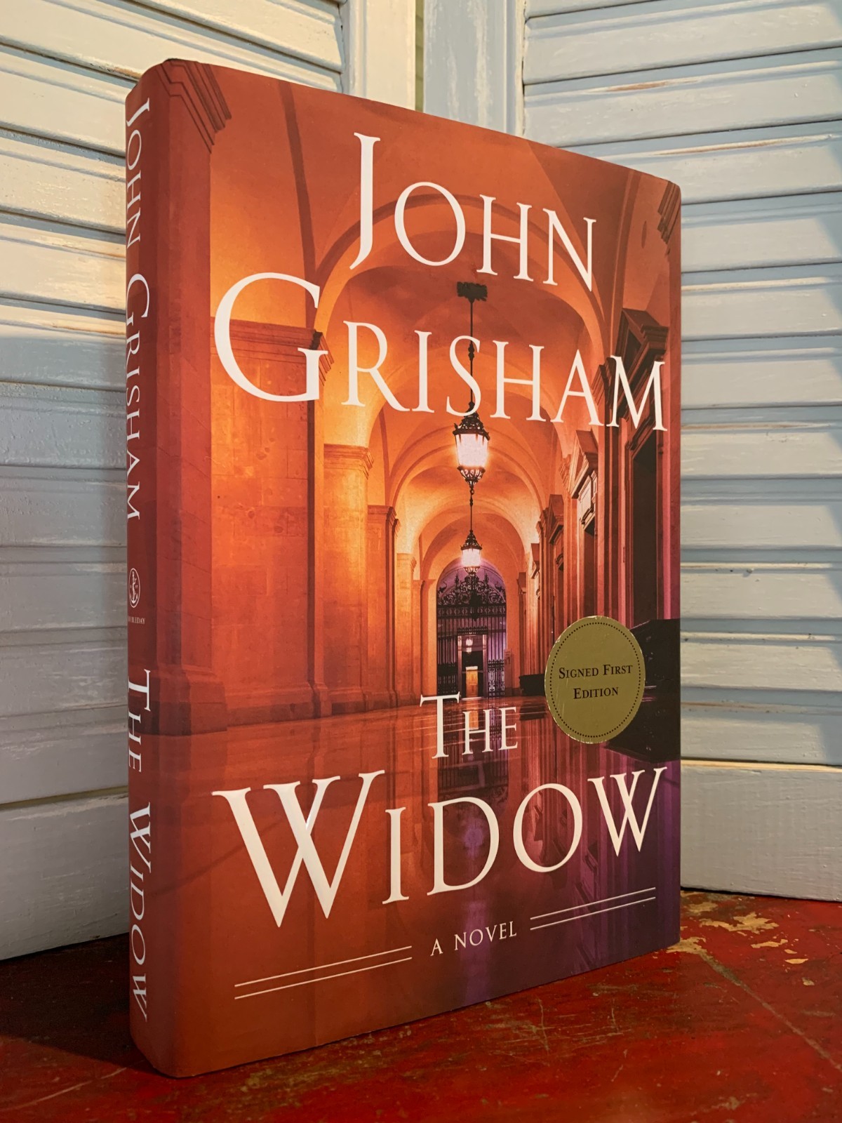 SIGNED – THE WIDOW by John Grisham (2025, Hardcover)-1st ed.