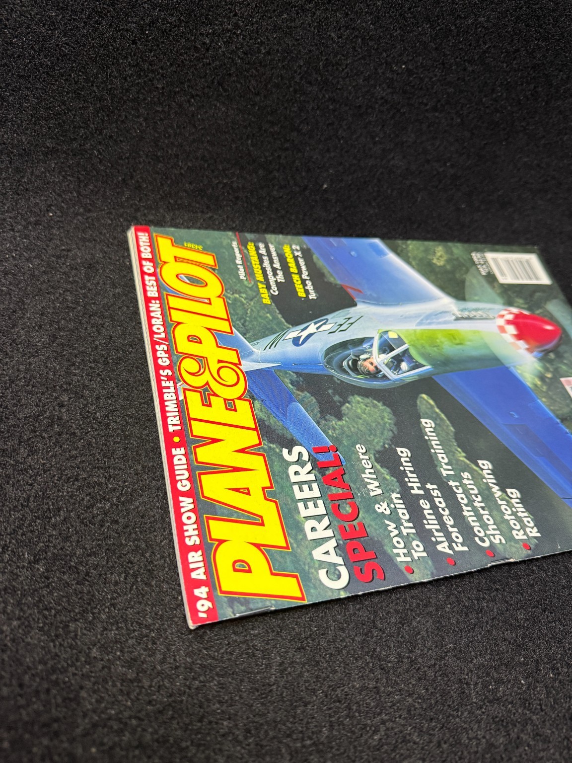 Plane & Pilot Magazine May 1994 Aviation Aircraft Flying P-51 Mustang Air Shows