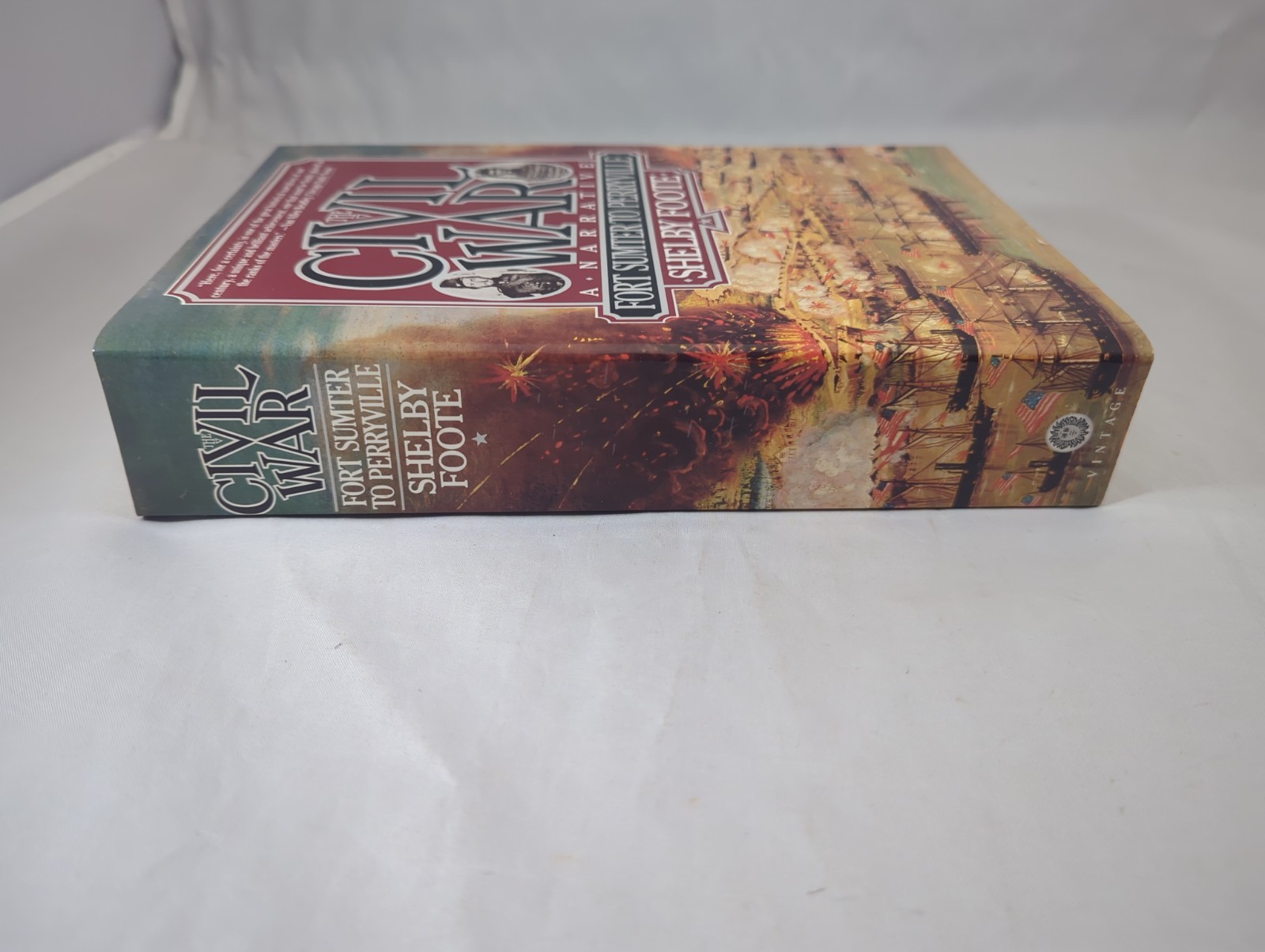 The Civil War: A Narrative, 3-VOL. Boxed Set By Shelby Foote Used Very Good