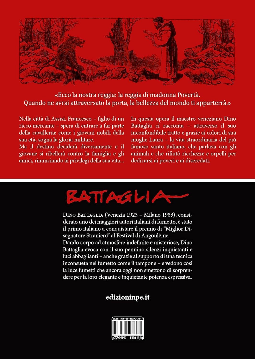 Giovanni M. Colasanti Dino Battaglia Laura Battag San Francesco d’Ass (Hardback)