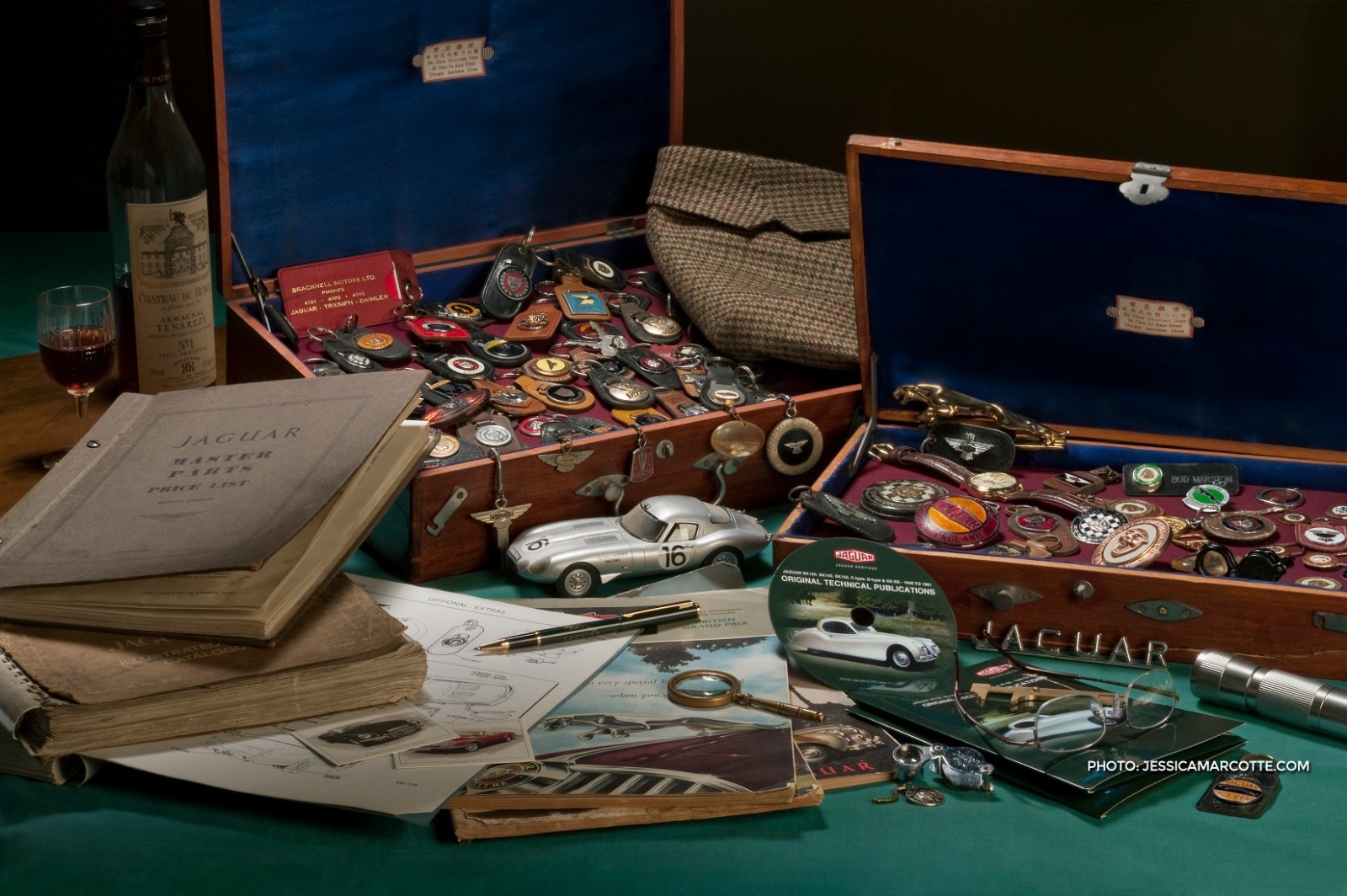 Vintage Jaguar Keyrings Regular Edition