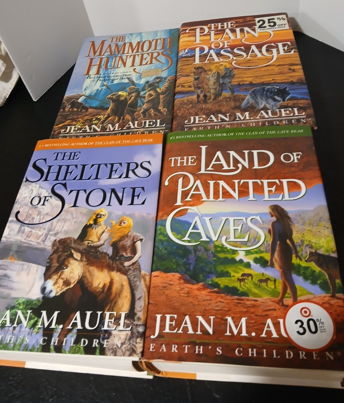 Jean M. Auel ‚Earth’s Children‘ HB’s – Set of 4 – 1st Editions