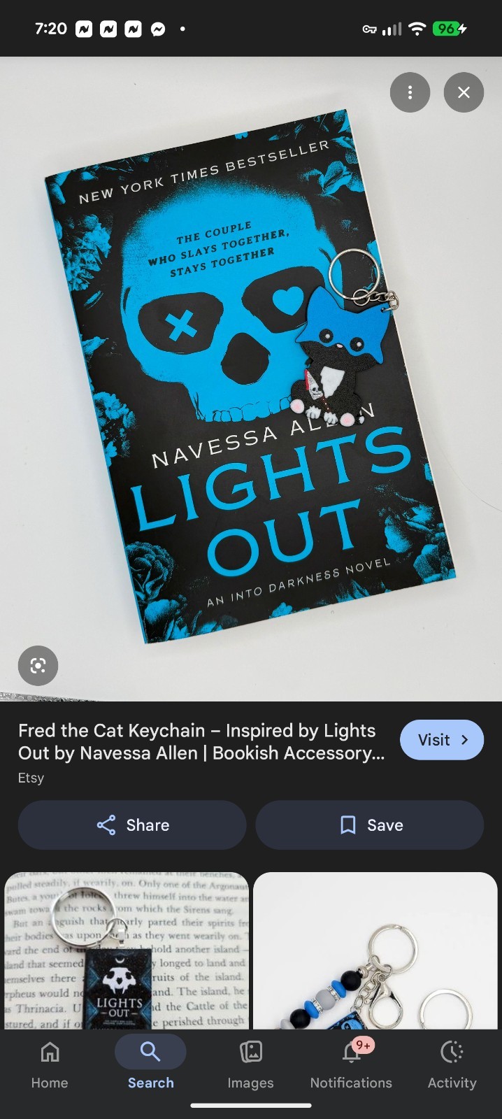 Lights Out : An into Darkness Novel by Navessa Allen BUNDLE!