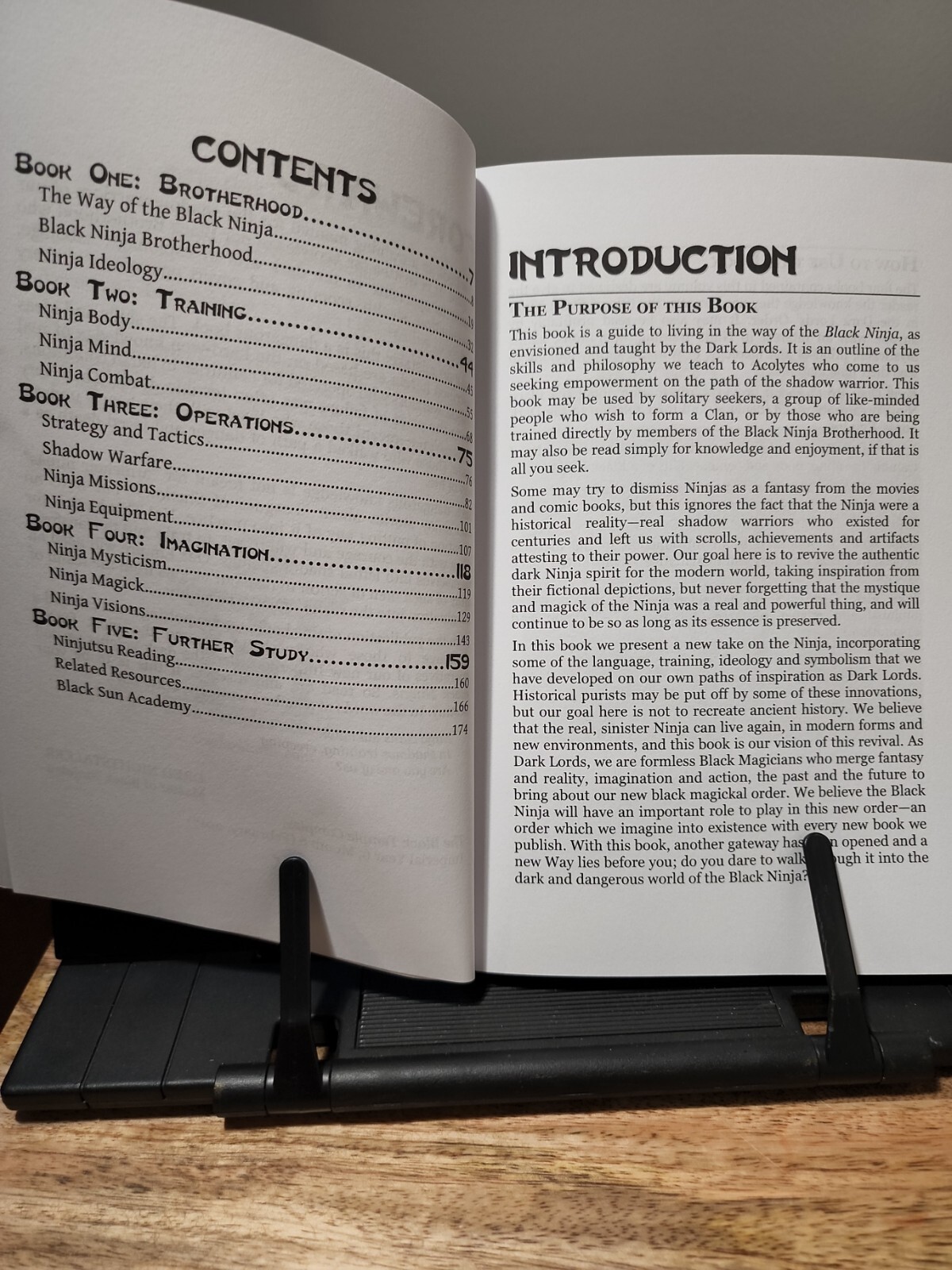 Black Ninja Handbook: Black Brotherhood Training Manual