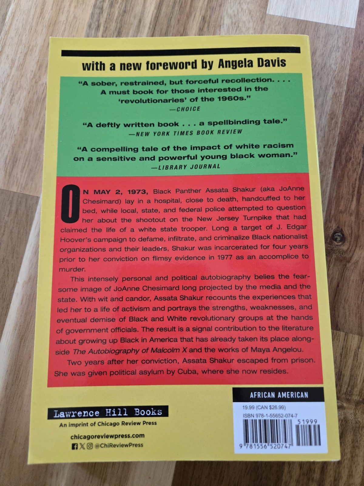Assata Shakur Assata: An Autobiography Lawrence Hill Books PB