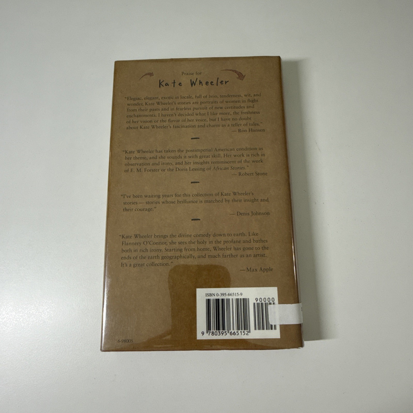 Not Where I Started From By Kate Wheeler 1993 Signed First Edition 1/1 HCDJ