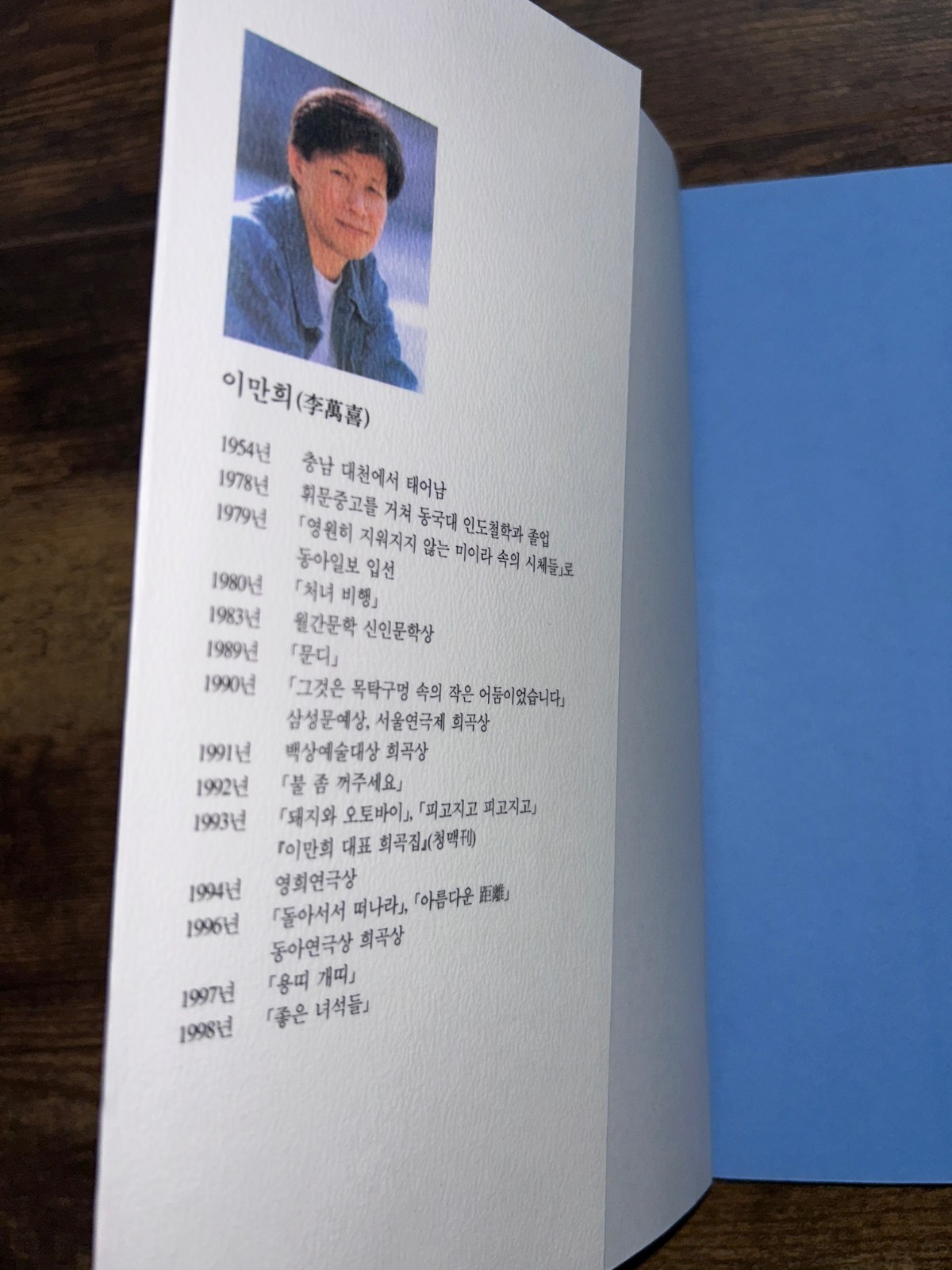 Korean Play Scripts Lee Man-hee Collected Plays Vol 1 Drama Theater
