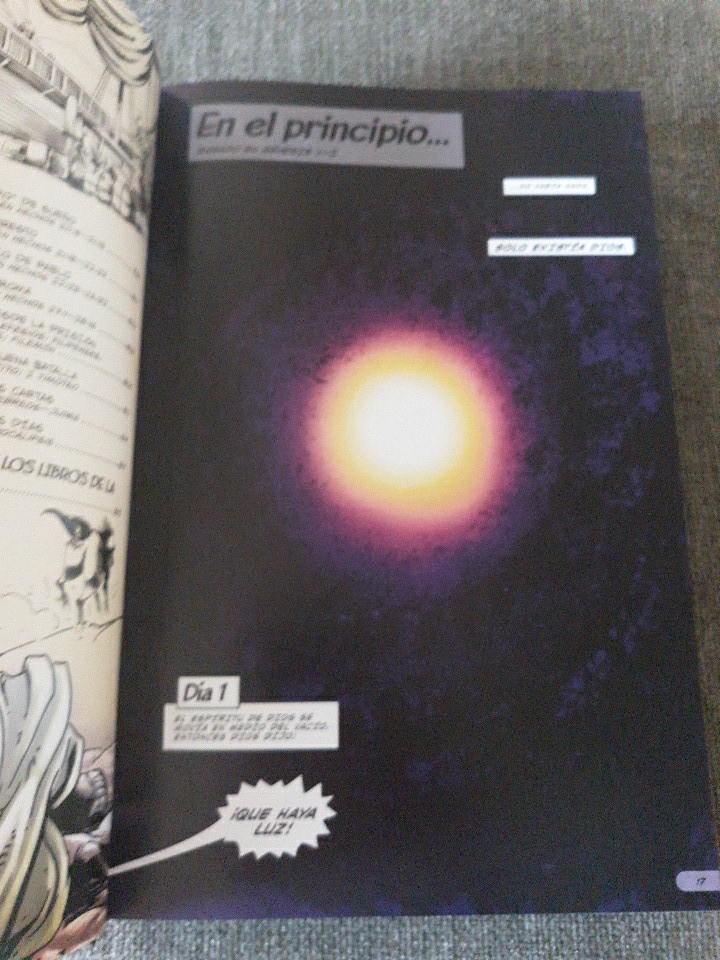 La Biblia En Accion, Graphic Novelization, Spanish Language 2023 VG