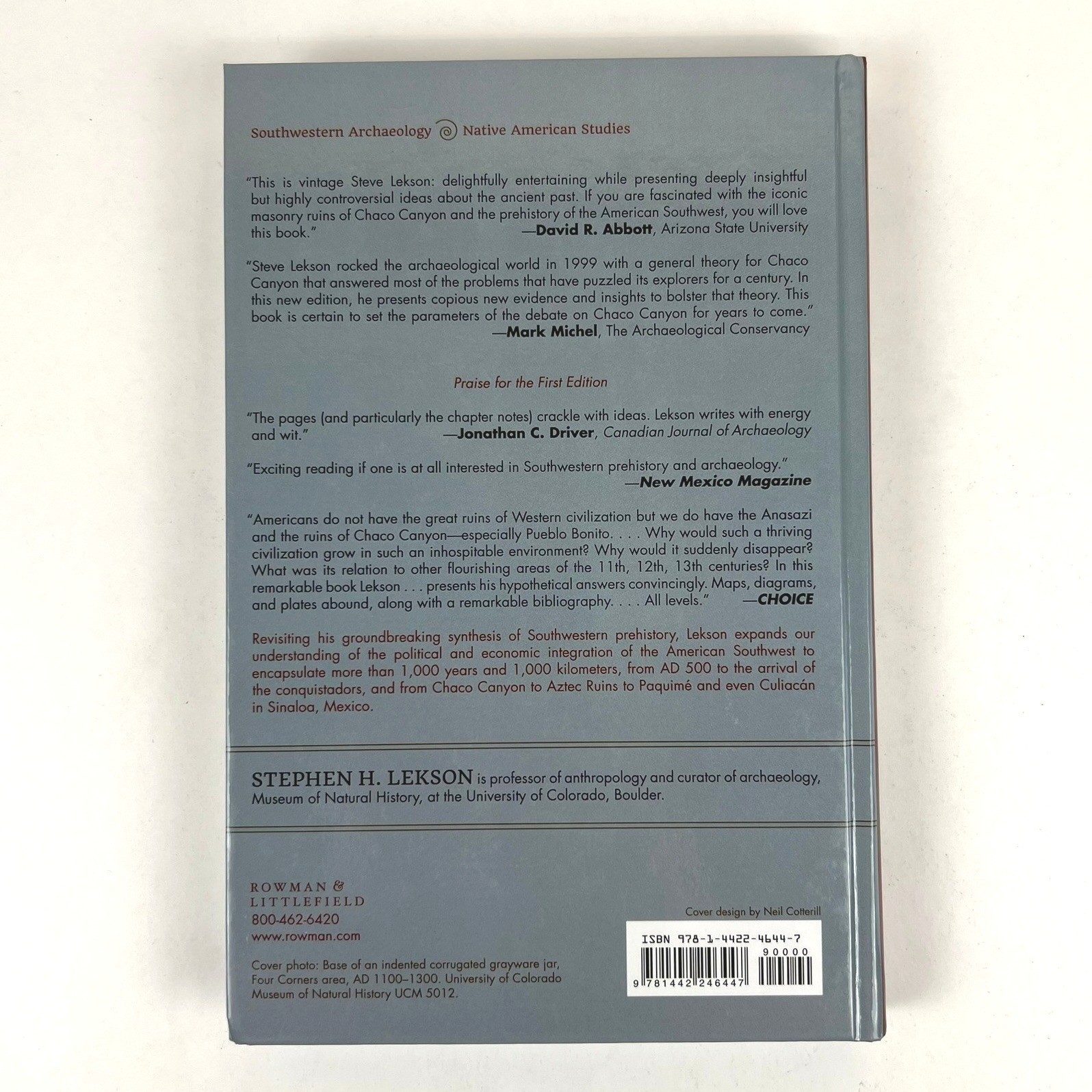 The Chaco Meridian Stephen Lekson Ancient Southwest Archaeology 2nd Ed VG|HC