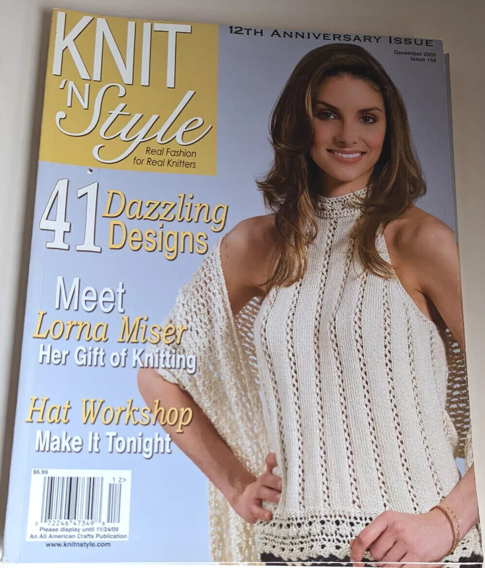 RARE – Knit ‚N Style Magazine December 2009 Issue 164