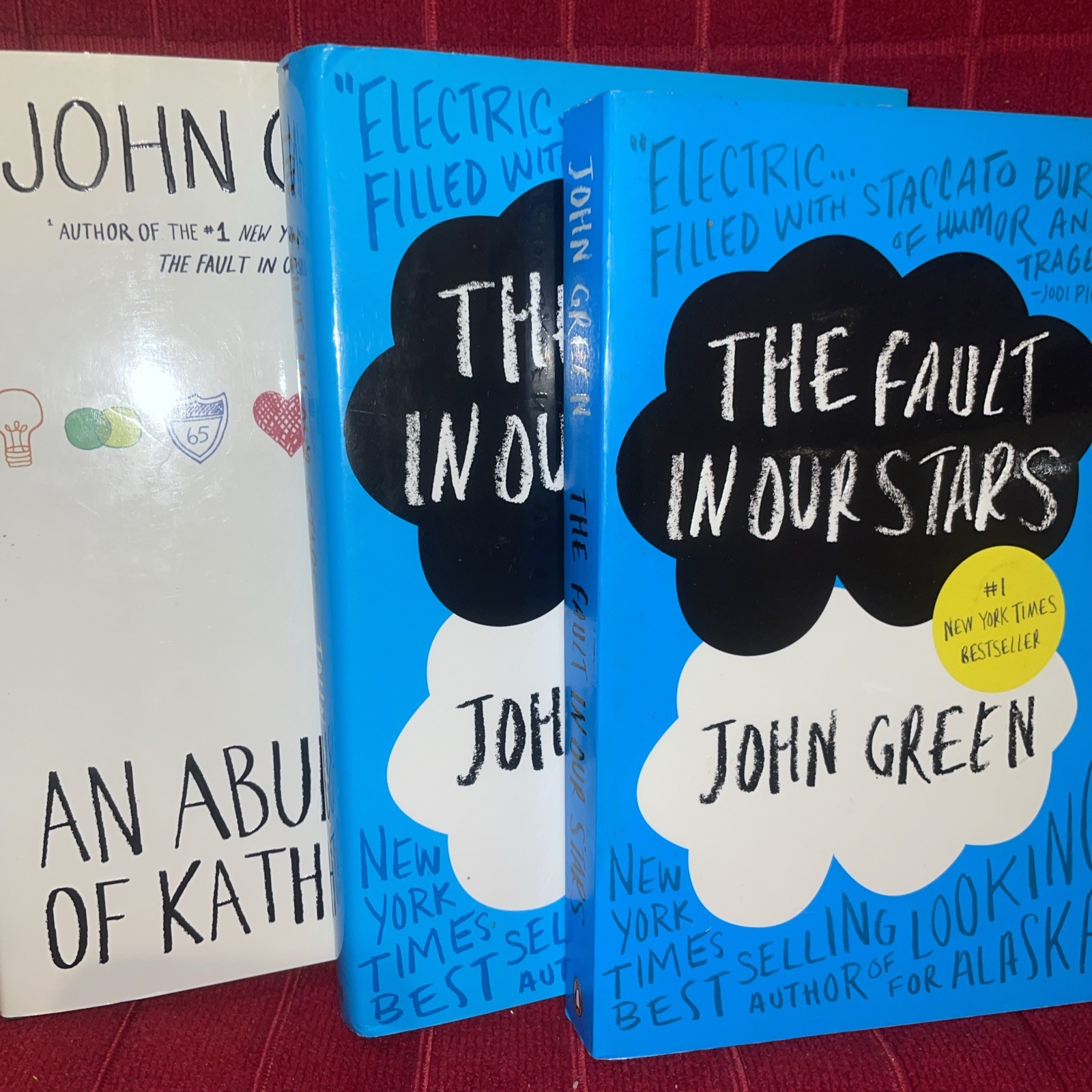 The Fault in Our Stars (SIGNED) by John Green & An Abundance of Katherines