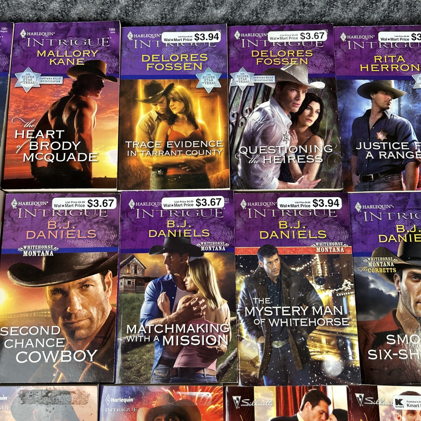 Harlequin Romance Book Lot Of 32 Paperback Suspense Multiple Series