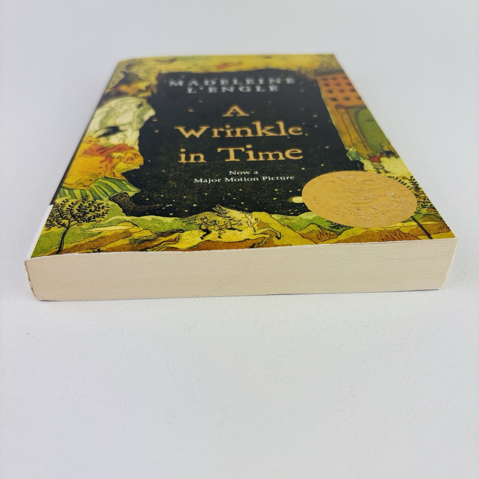 A Wrinkle in Time Book By Madeleine L’engle Paperback John Newberry Medal