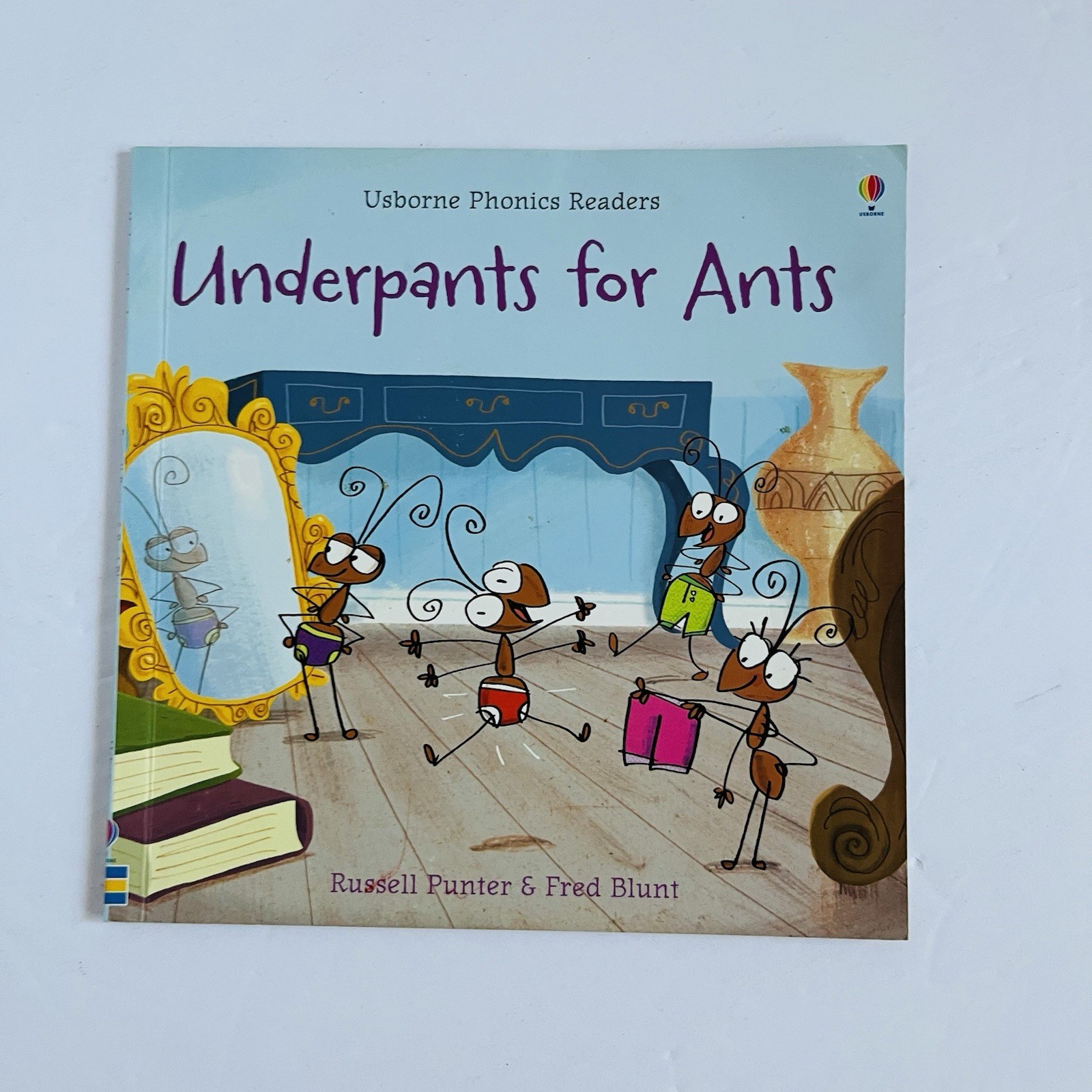 Usborne Childrens Books Lot of 6 Phonics Very First Reading Science Activity Kit