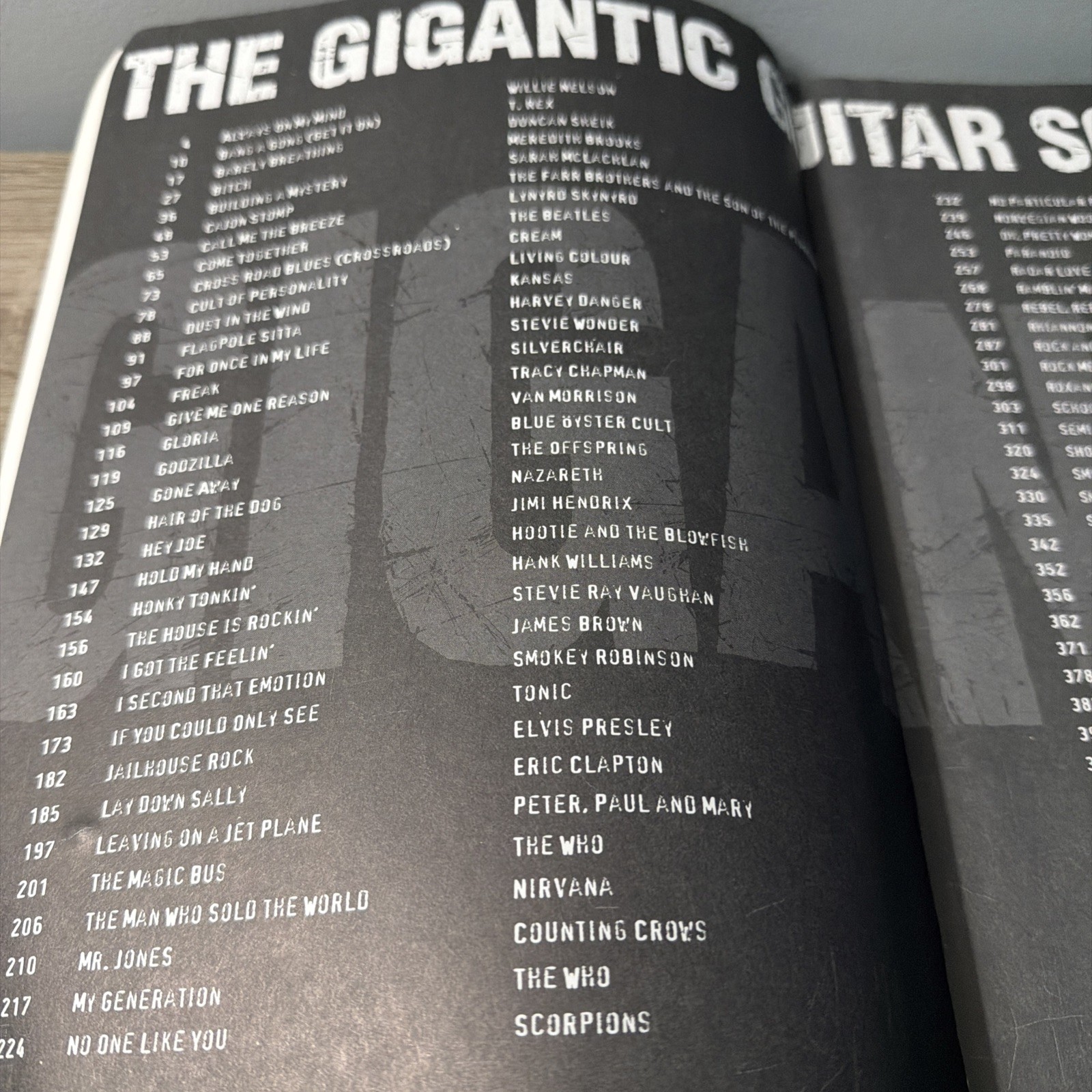 The Gigantic Guitar Songbook (Guitar Tab Collection) – Paperback 432 Pages