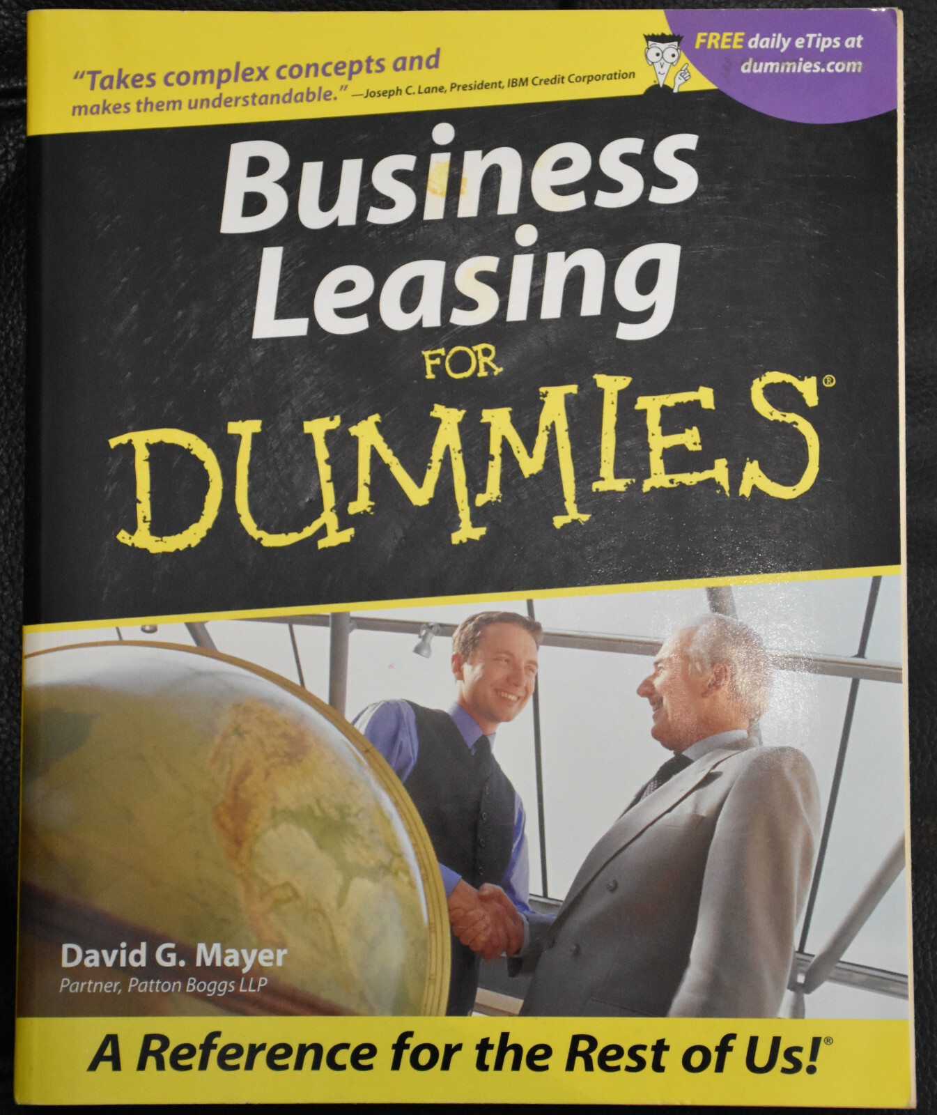 Business Leasing For Dummies by David G. Mayer (Paperback) Free Shipping