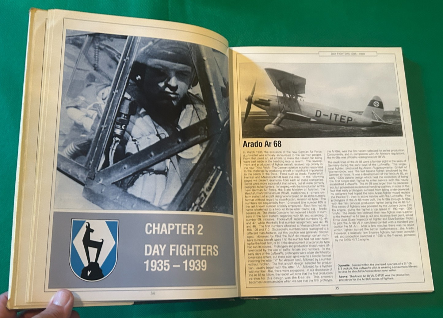 German Aircraft Interiors 1935-1945 Vol. 1 Hardcover Book Kenneth A. Merrick