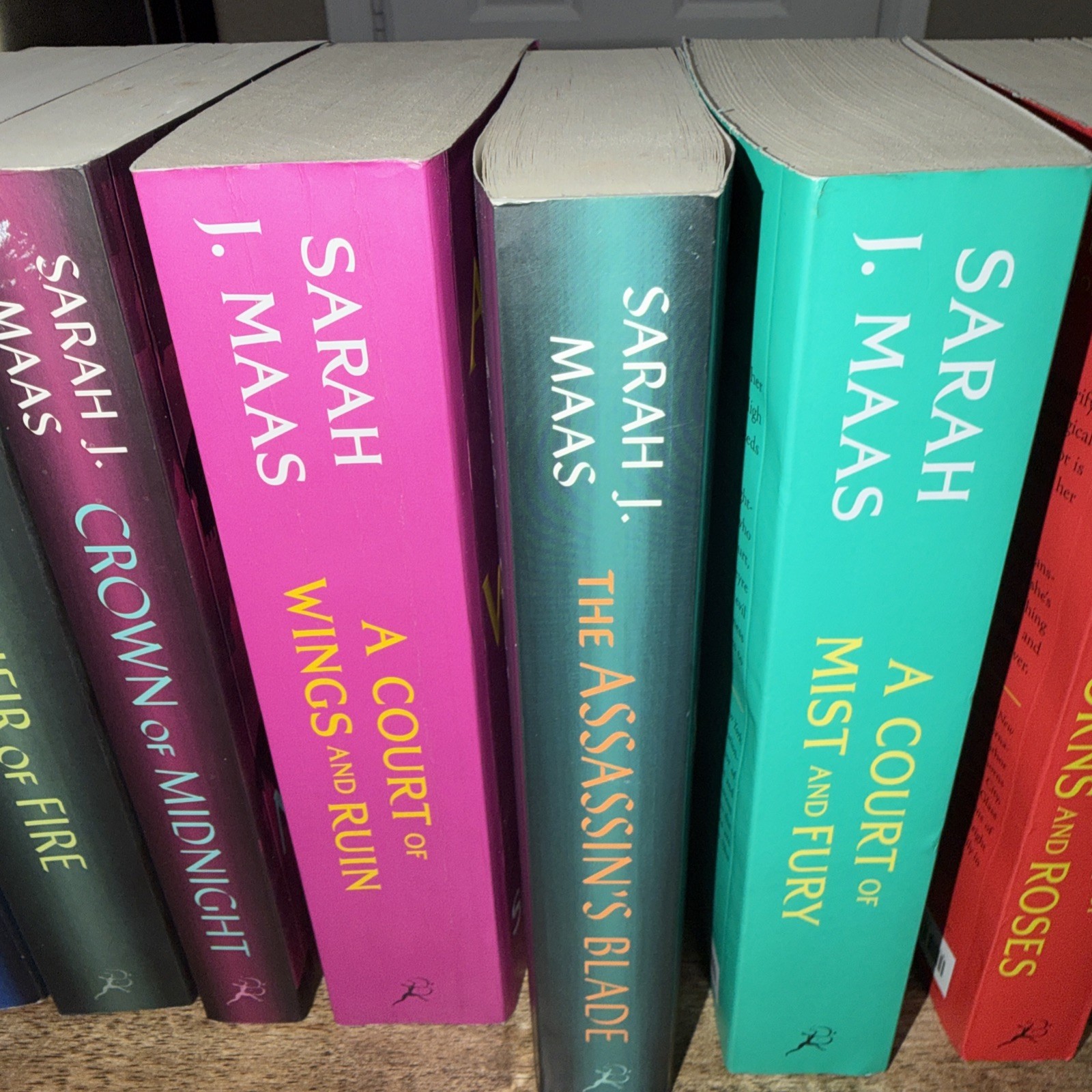 A Court of Thorns and Roses Series Sarah J. Maas Book Paperback 7 As Shown