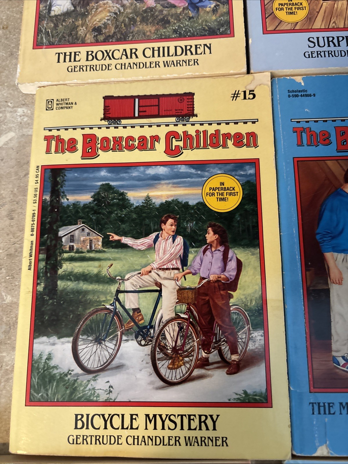 Vtg The Boxcar Children Paperback Books by Gertrude Chandler Warner Lot Of 11