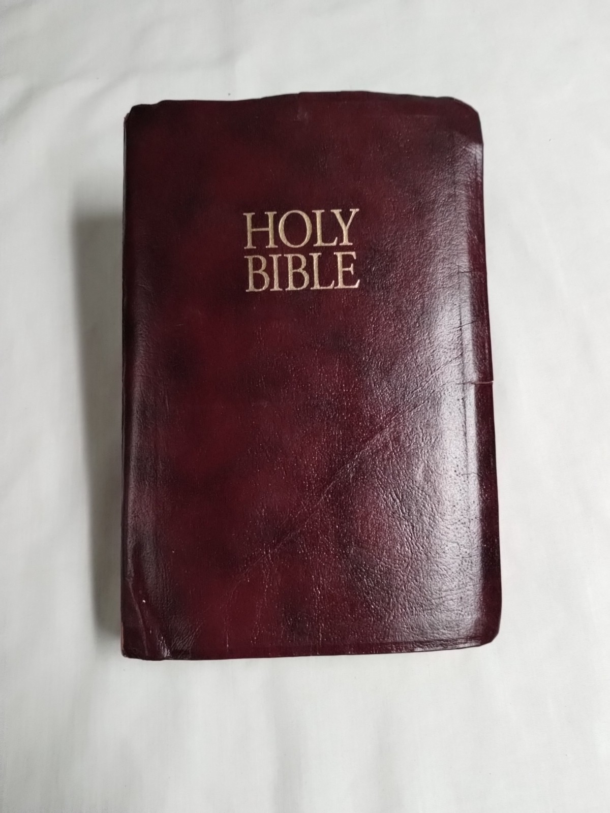 Holy Bible KJV Old & New Giant Print 1994 – Nelson Publishers Faux Leather-Bound