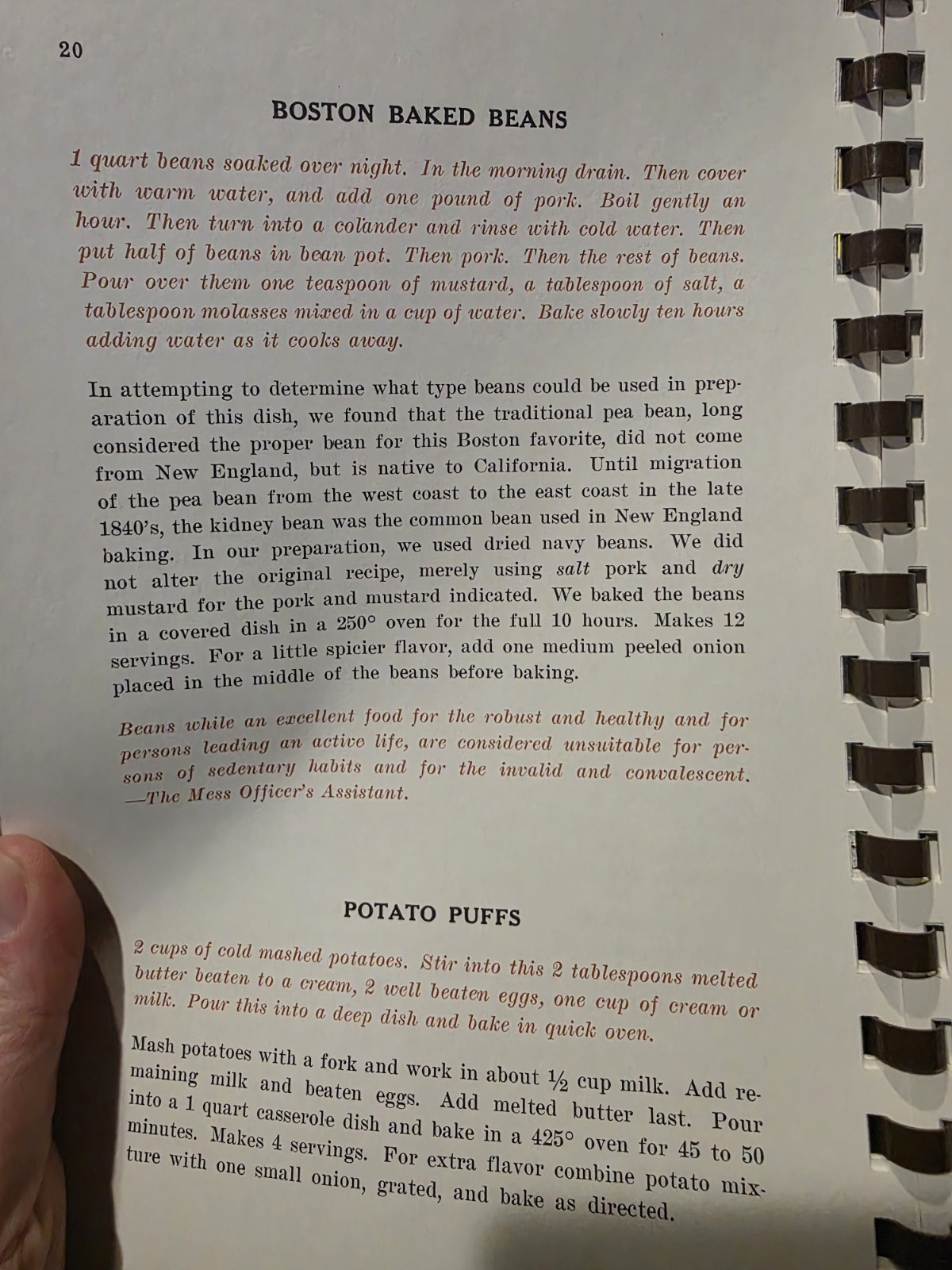 Alice K. Grierson an Army Wife’s Cookbook: Recipes Home Remedies From the 1800s